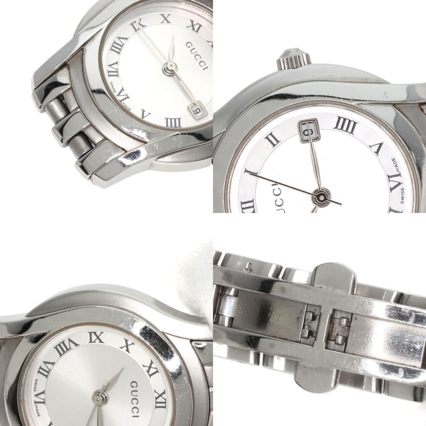 Gucci 5500L Watch Stainless Steel Ss