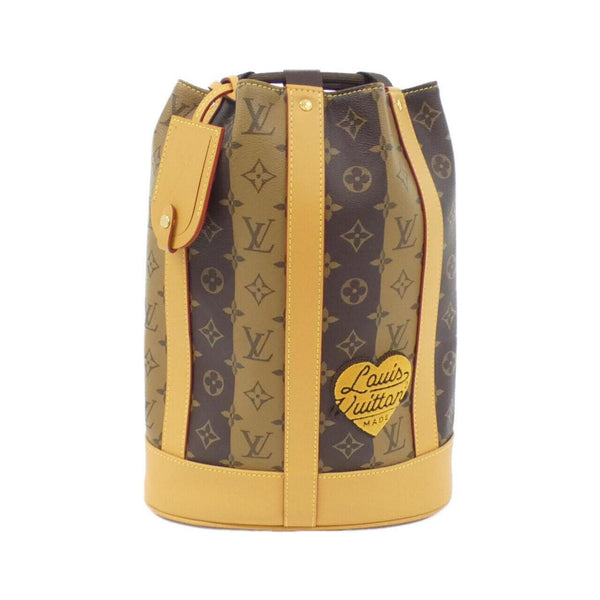 Louis Vuitton Monogram Stripe (Lv Squared) Randonne Messenger M45968 Shoulder Bag