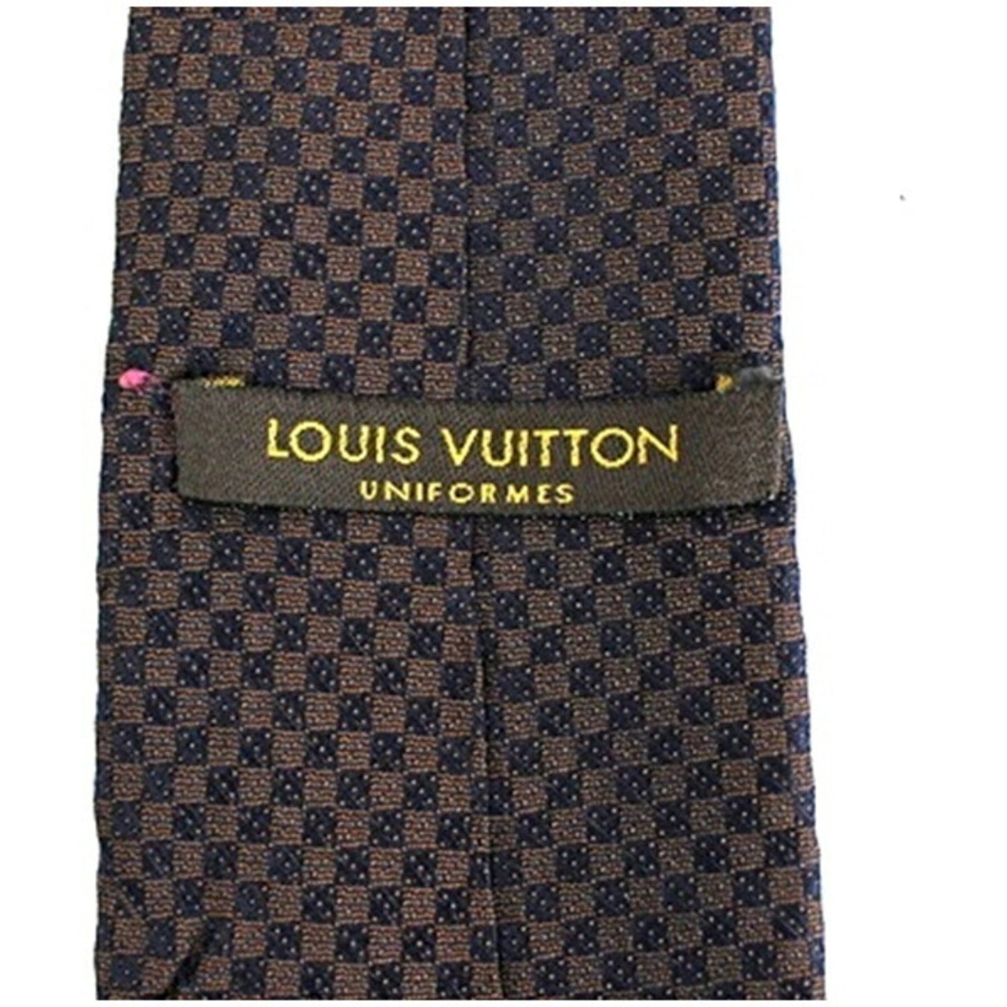 Louis Vuitton Damier Silk Tie (Not