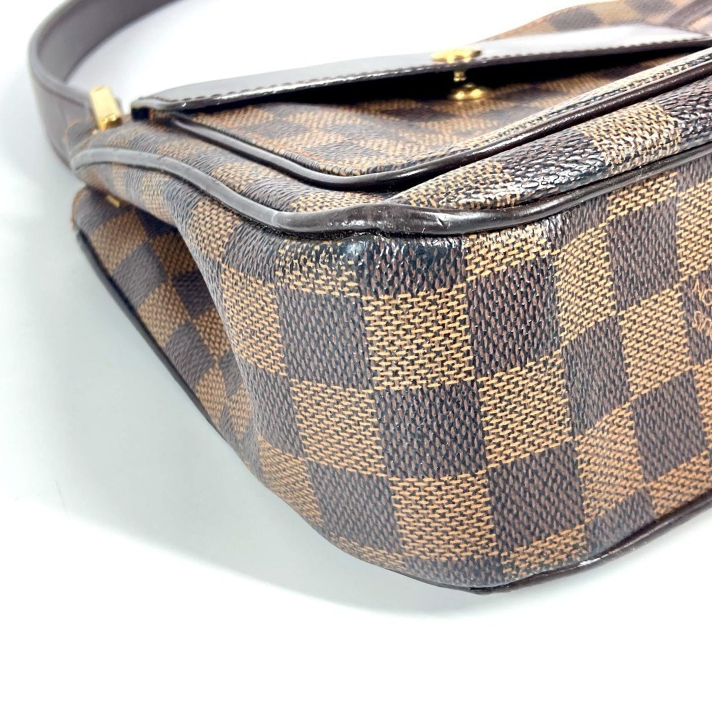 Louis Vuitton N51129 Damier Auburn Shoulder Bag Canvas