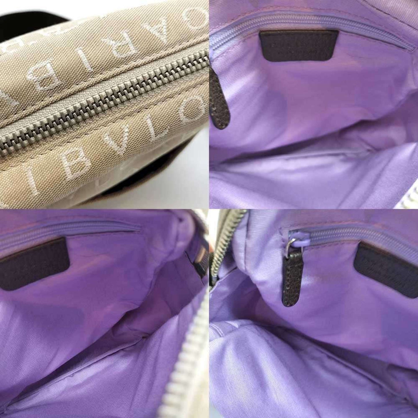 Bvlgari Shoulder Bag Mania Pink Beige Pochette