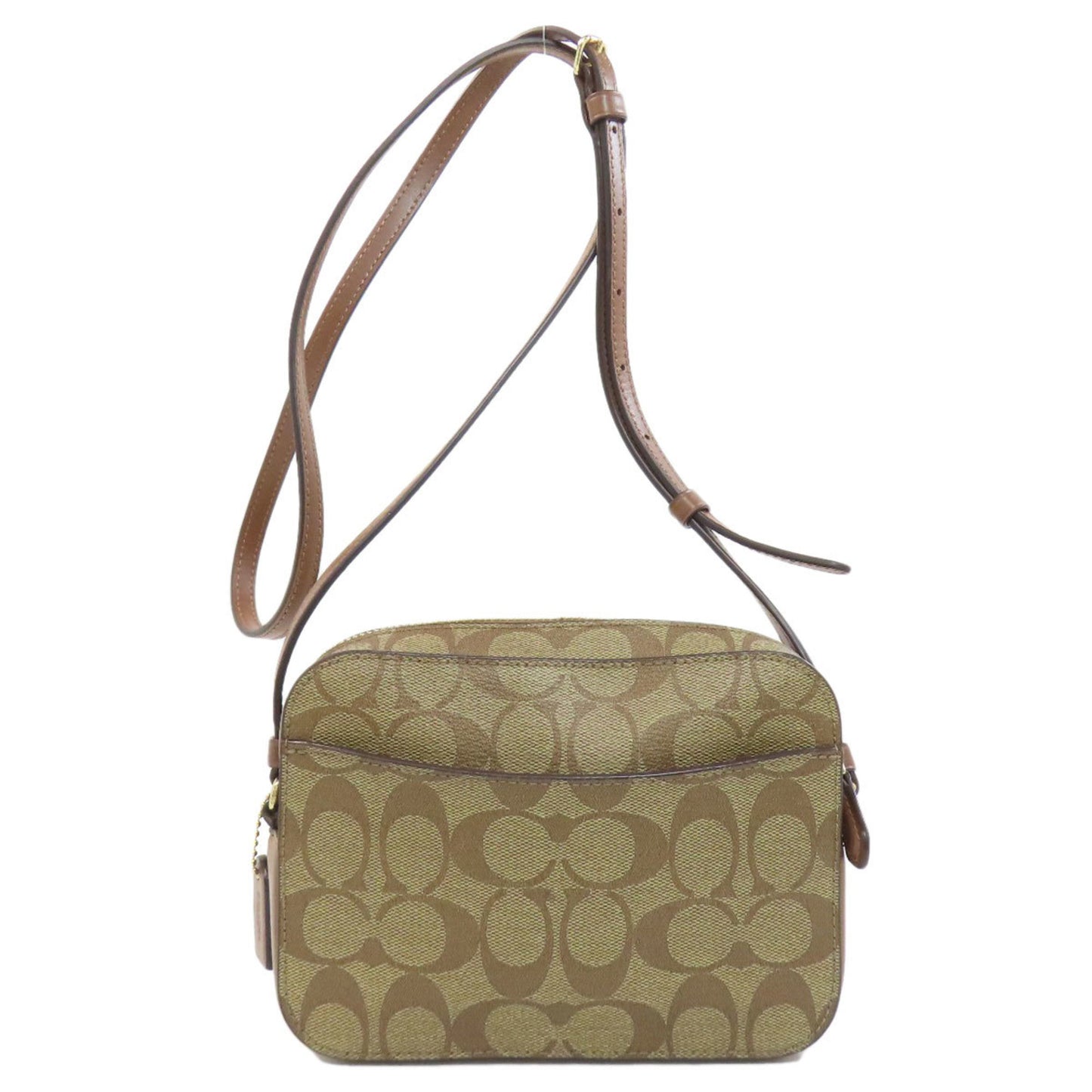 Coach 91677 Mini Camera Bag Signature Shoulder