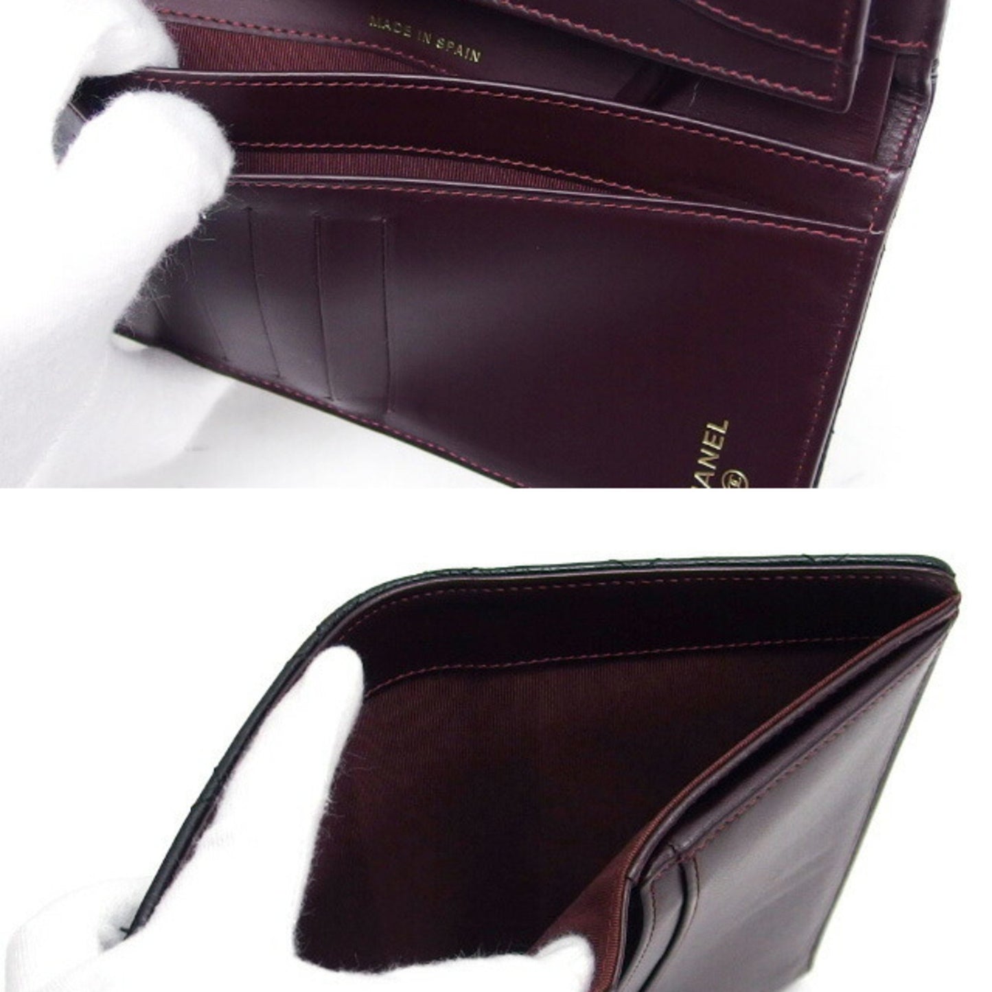 Chanel Matelasse Timeless Classic Bi-Fold Long Wallet A31509