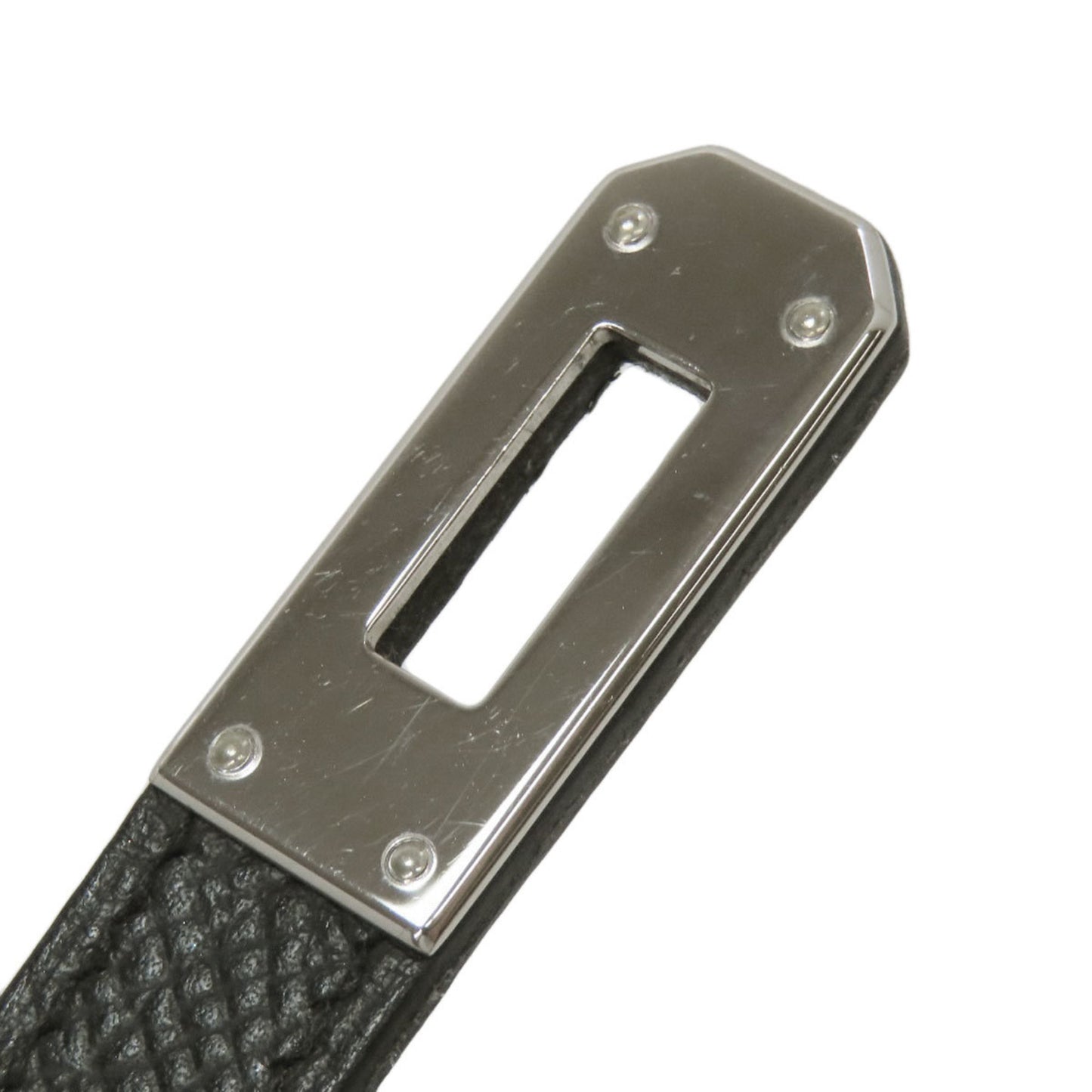 Hermes Herms Kelly Wallet Long Silver Hardware Epson