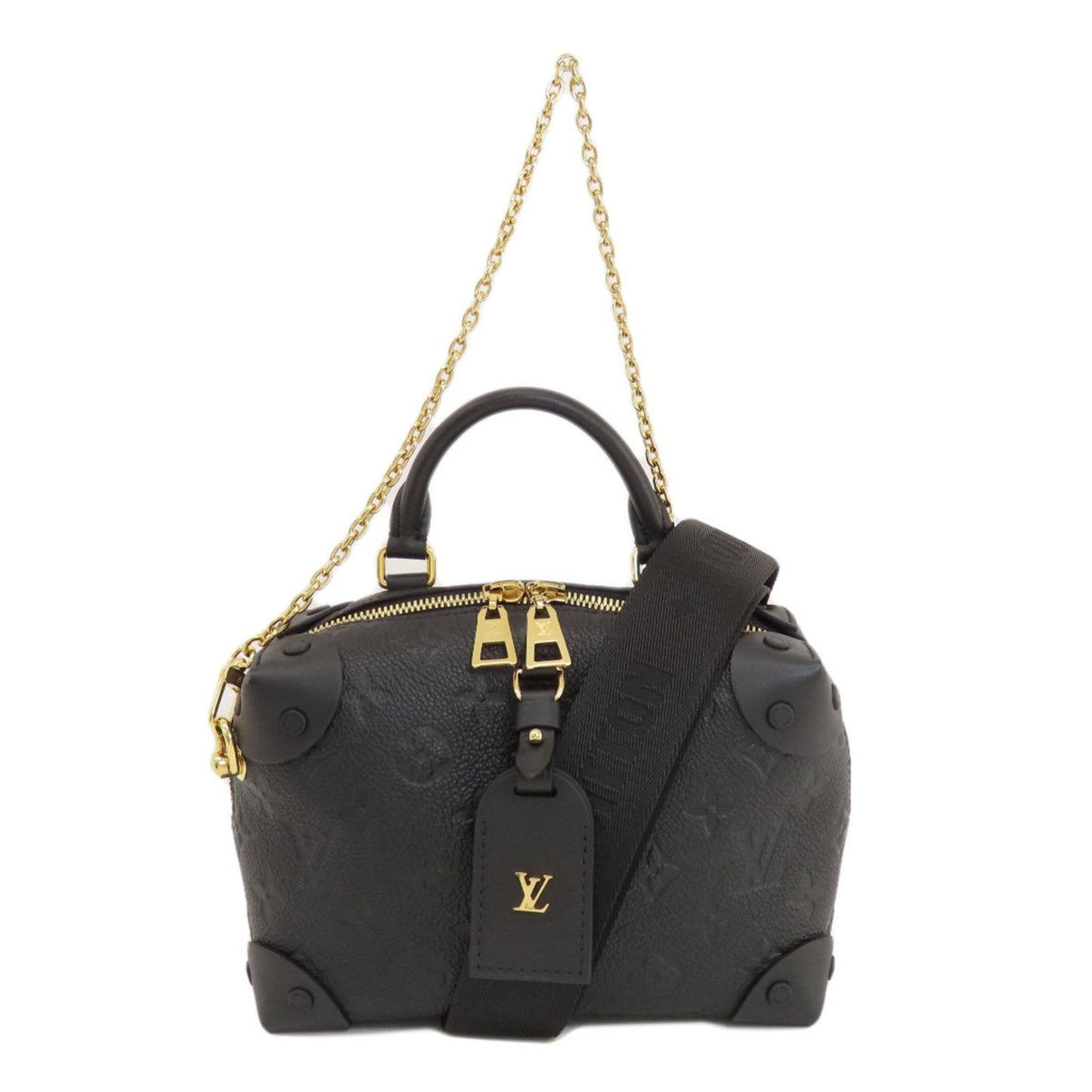 Louis Vuitton M45393 Petite Malle Souple Shoulder Bag Monogram Empreinte