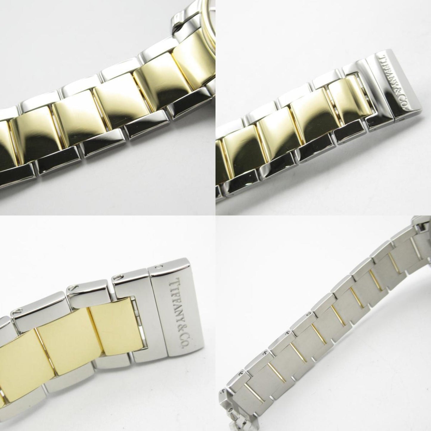 Tiffany & Co. Atlas Dome Watch Gp (Gold Plated) Stainless Steel