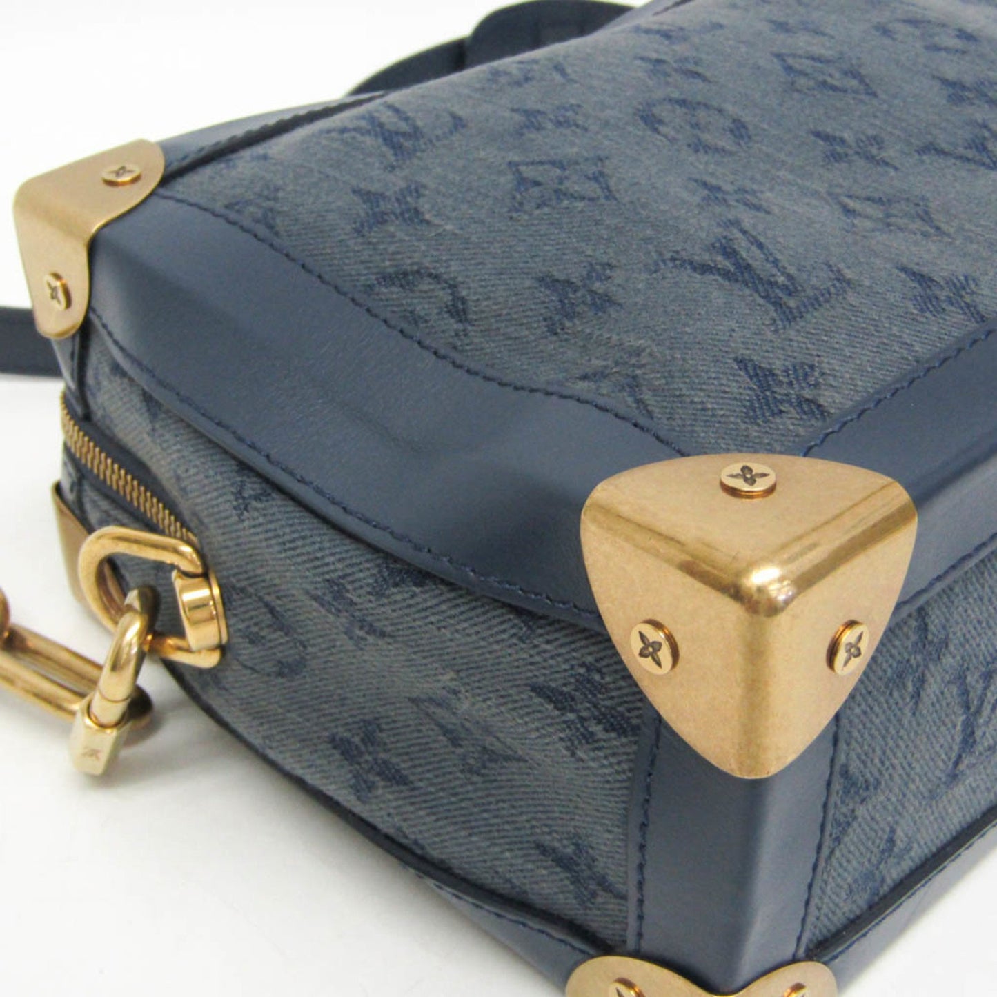 Louis Vuitton Monogram Denim Soft Trunk M44723