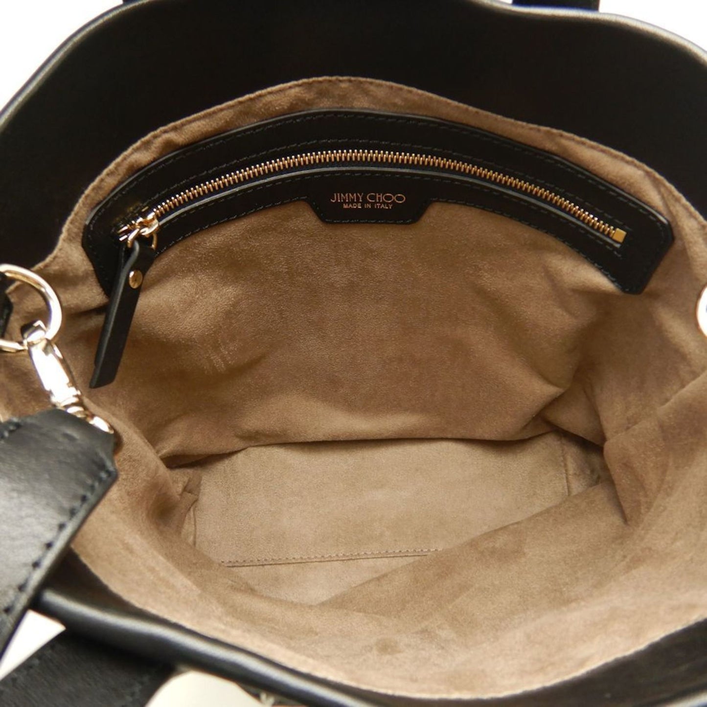 Jimmy Choo Tote Bag Star Studs Leather Black 252748
