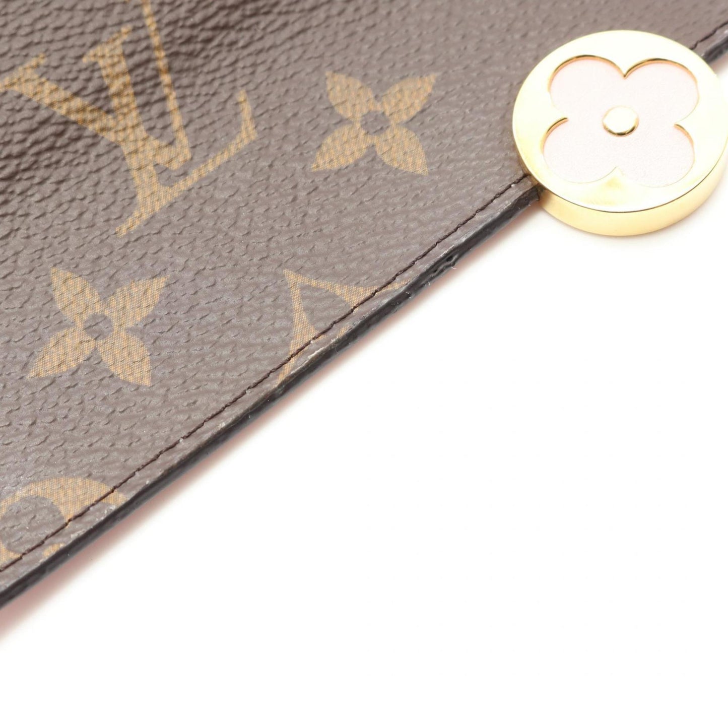 Louis Vuitton Portefeuille Flore Chain Shoulder Bag