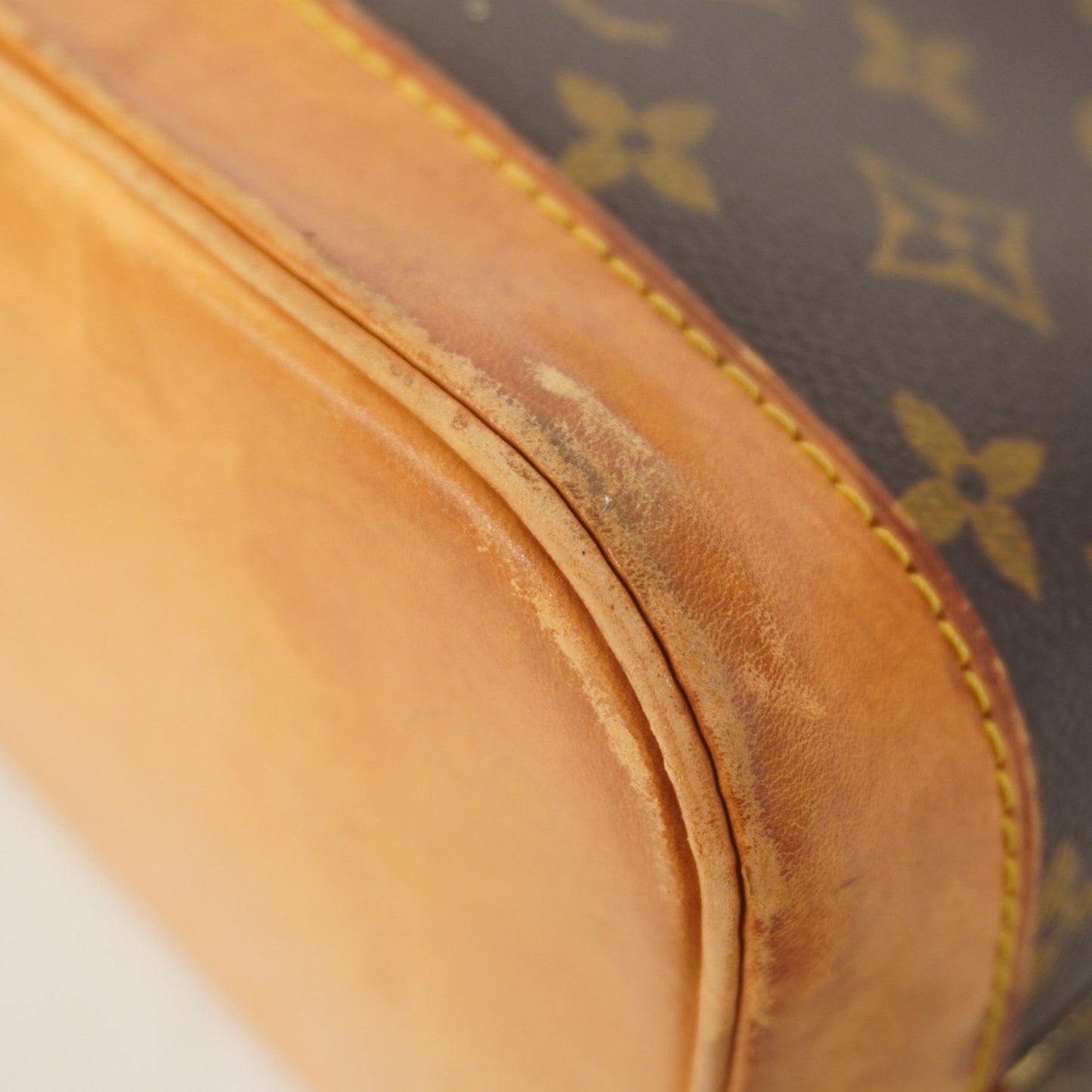 Louis Vuitton Monogram Alma Handbag M51130 Brown