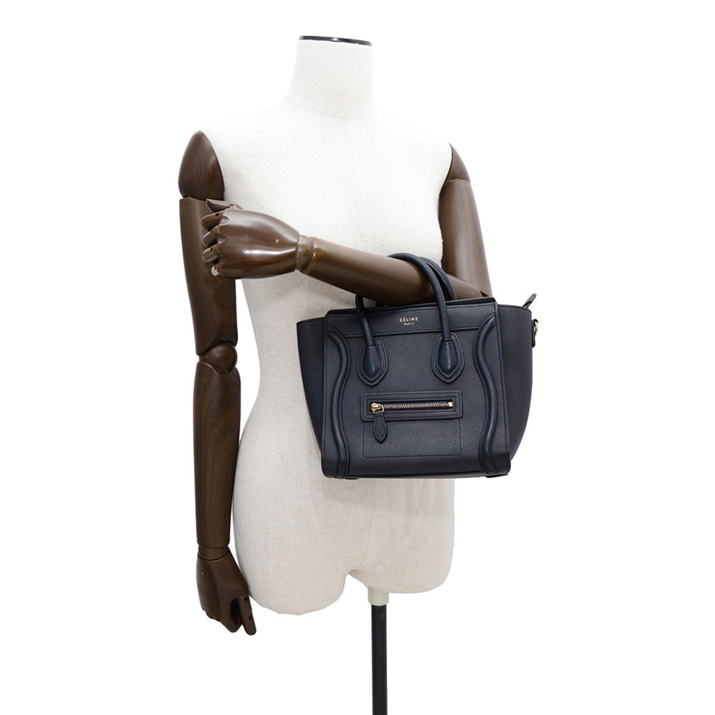 Celine Handbag Luggage Nano Shopper 168243 Celine Bag 2Way Shoulder