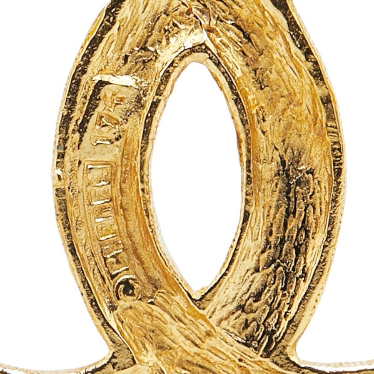 Chanel Coco Mark Rhinestone Brooch