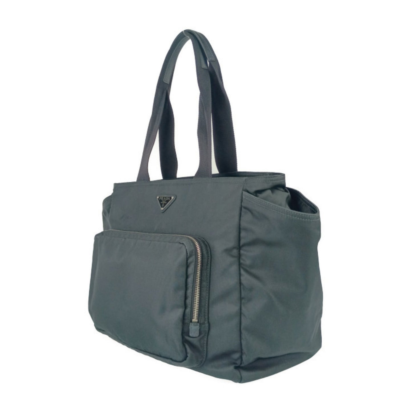 Prada Prada Mother'S Bag Re-Nylon Baby 1Bg102 Black Nylon