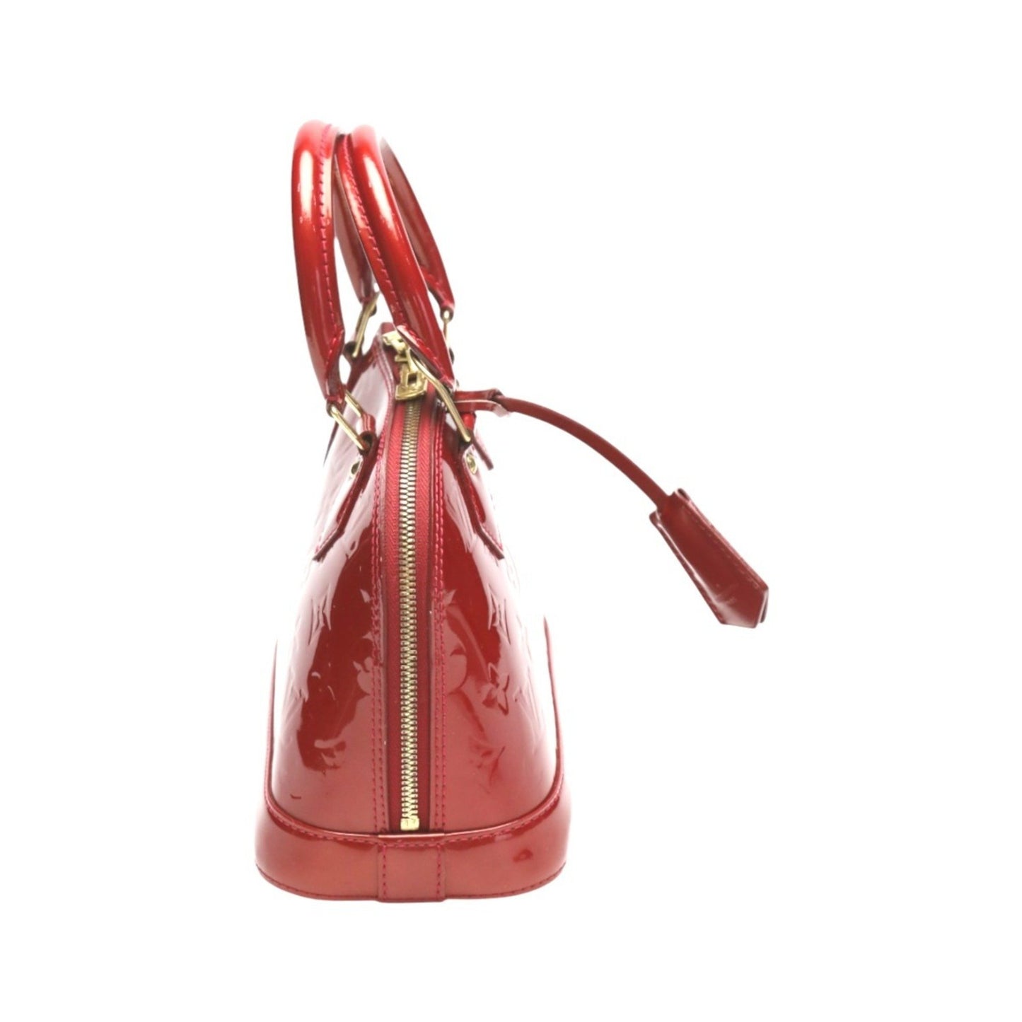 Louis Vuitton Louis Vuitton Handbag 2Way Bag Monogram Alma Bb Vernis M90174 Red