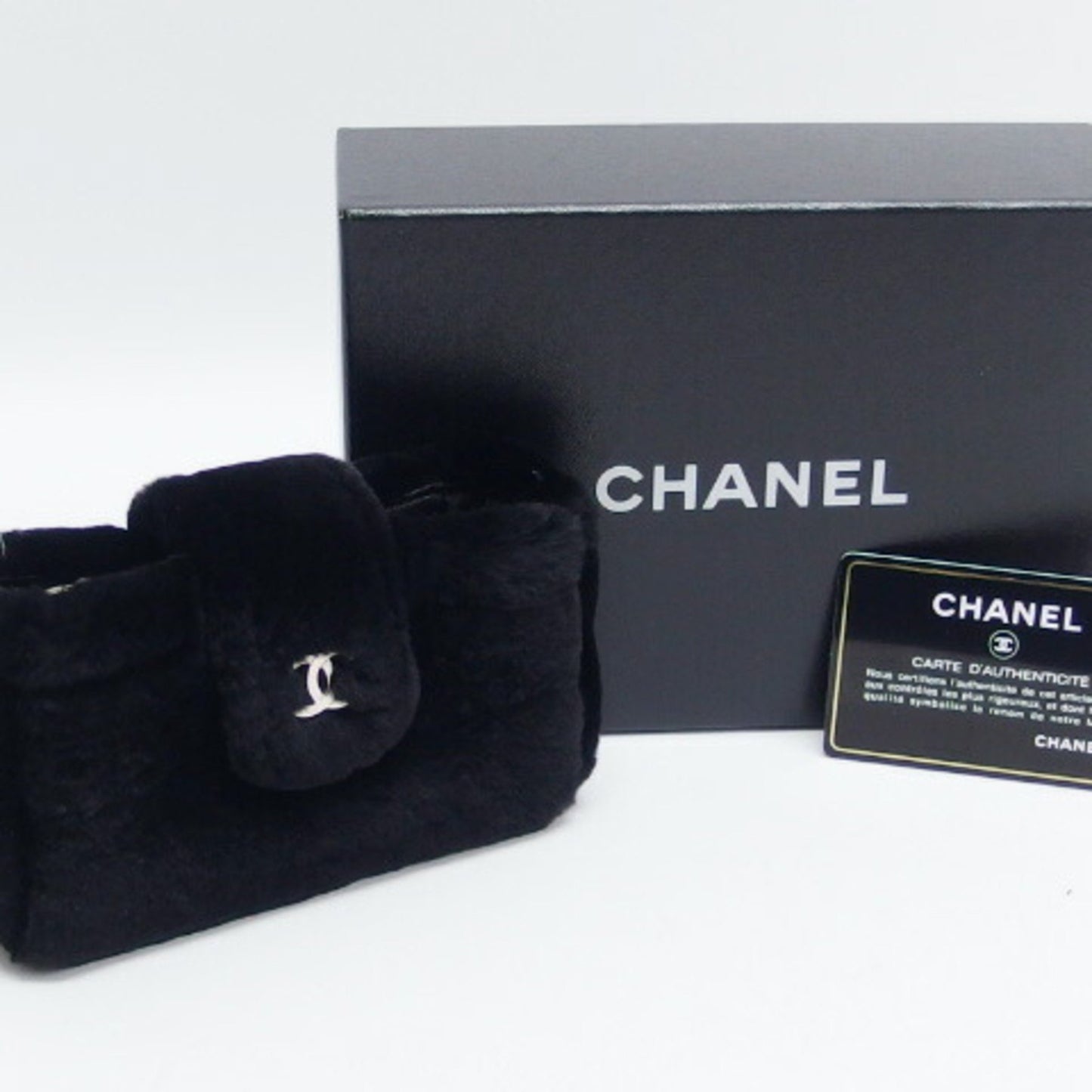 Chanel Orirag Fur Multi-Pouch