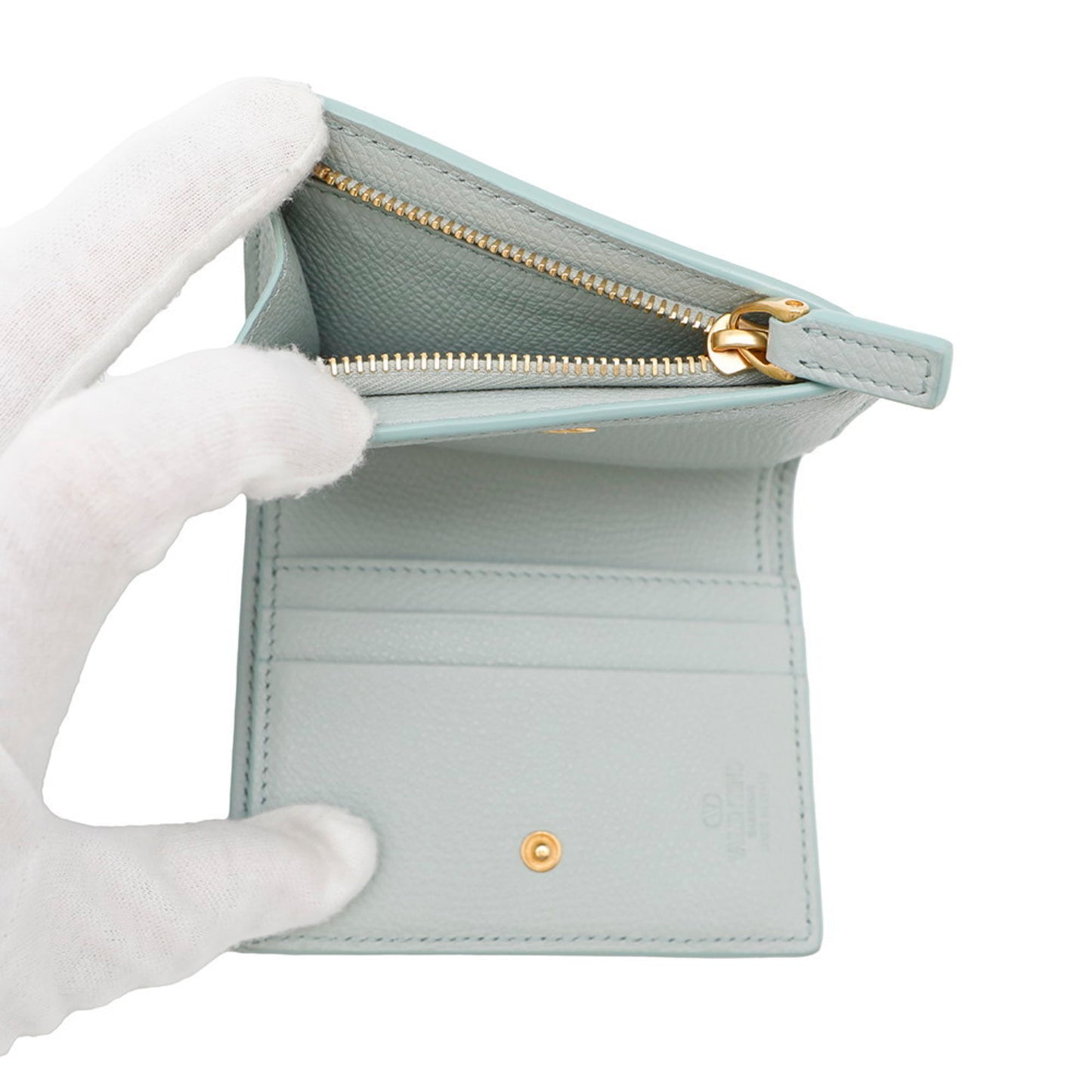 Valentino Garavani Bi-Fold Wallet V Signature Compact 6W2P0Aj5Snp