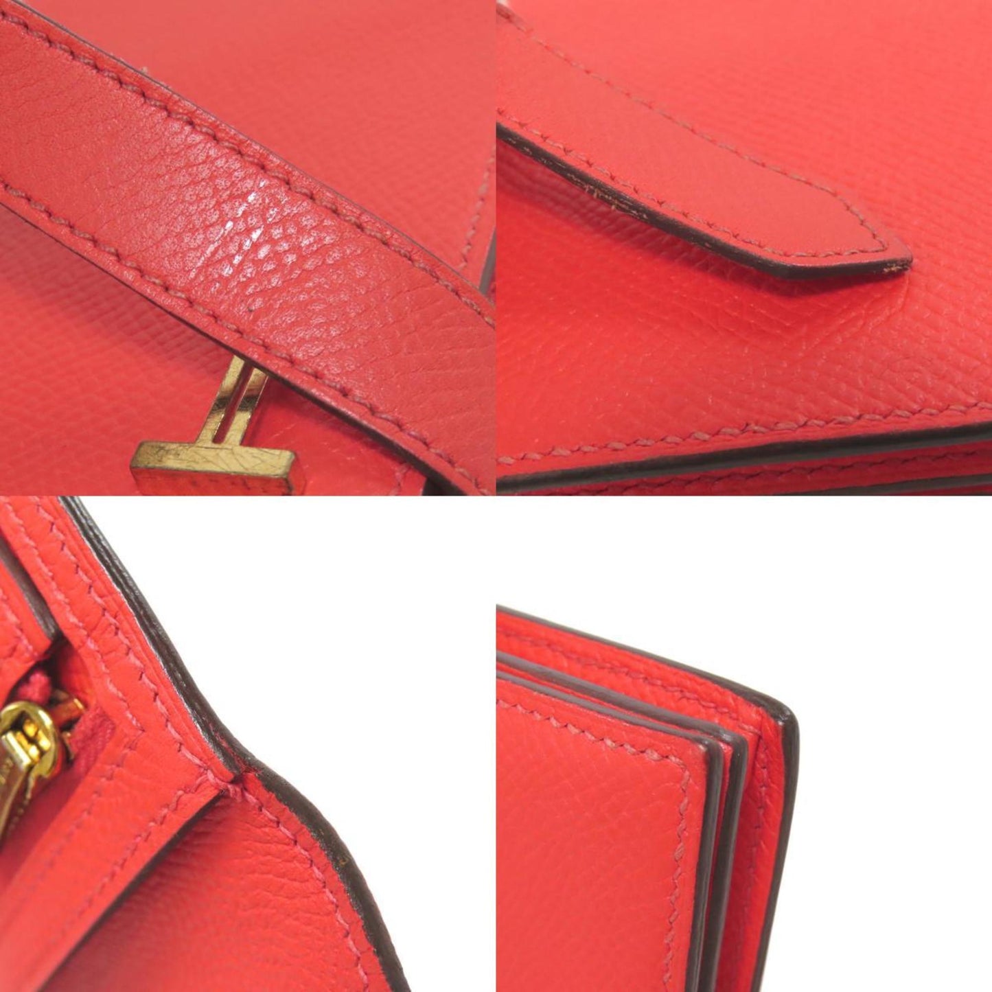 Hermes Bearn Soufflet Long Wallet Epson