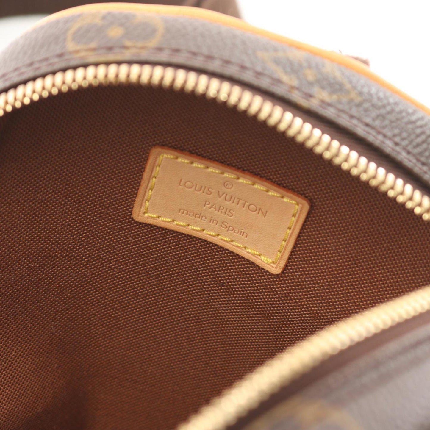 Louis Vuitton Louis Vuitton Pochette Ganju Waist Bag Body Coated Canvas Leather Monogram