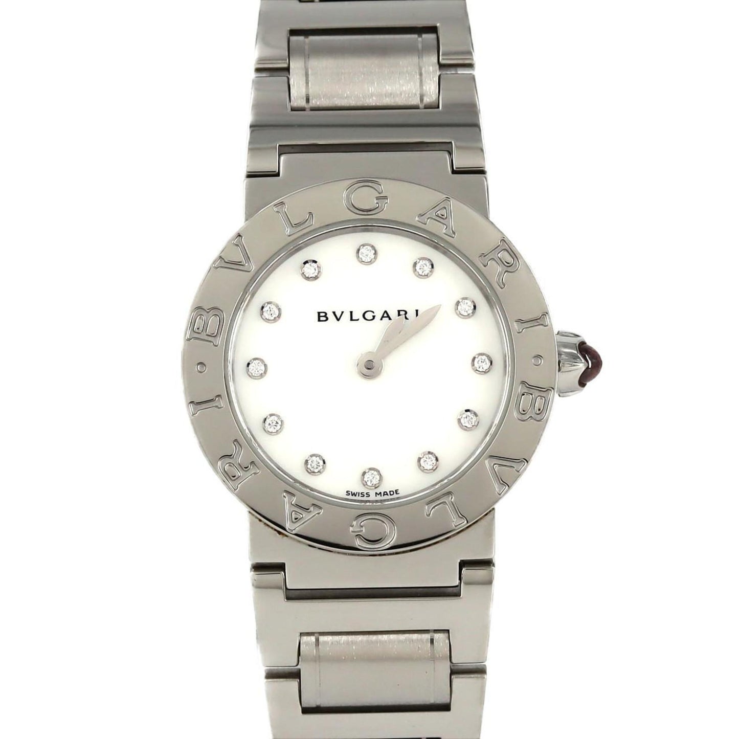 Bvlgari 12P Bbl26S Bbl26Wss 12 Ss Wristwatch Quartz