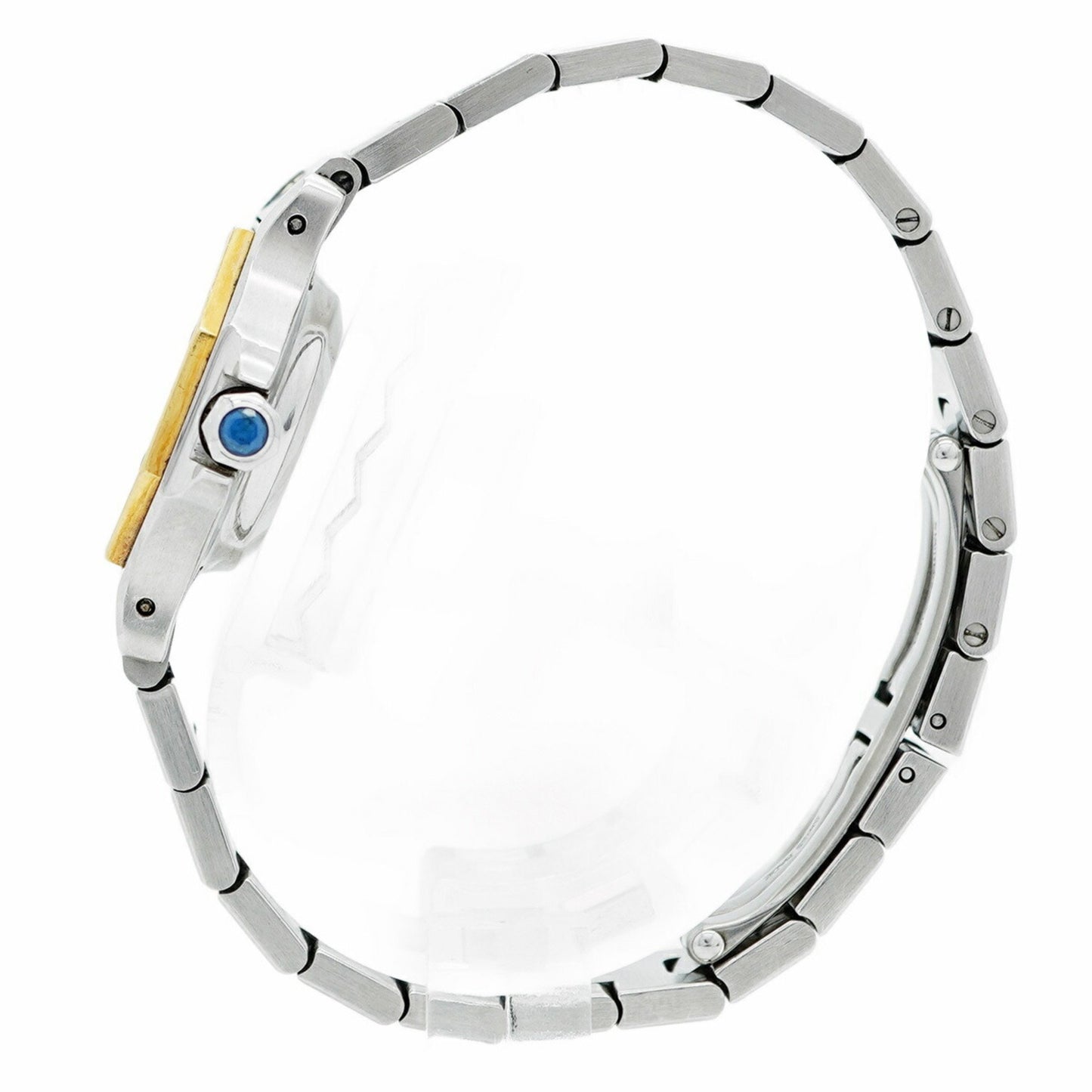 Cartier Santos Octagon White Dial Watch