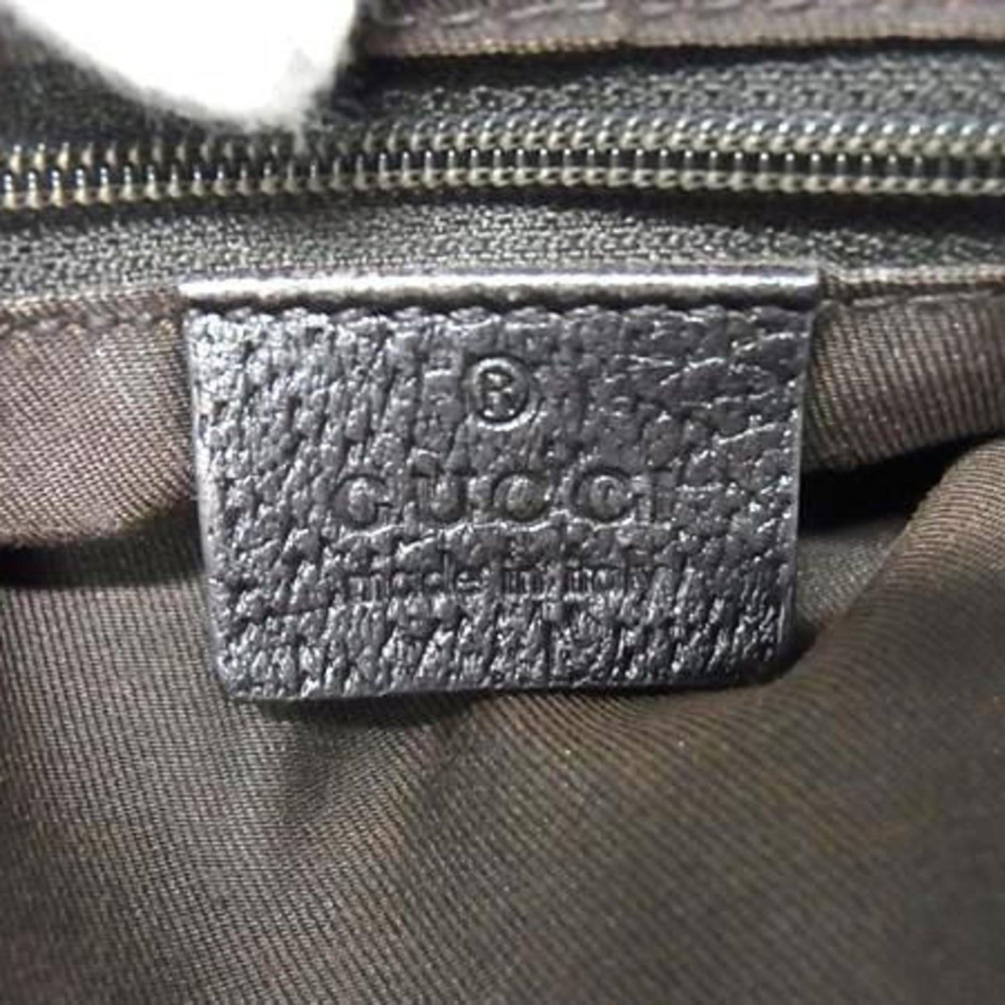 Gucci Sherry Line Princess Tote Bag 177052 In Beige And Brown Gg Canvas Leather