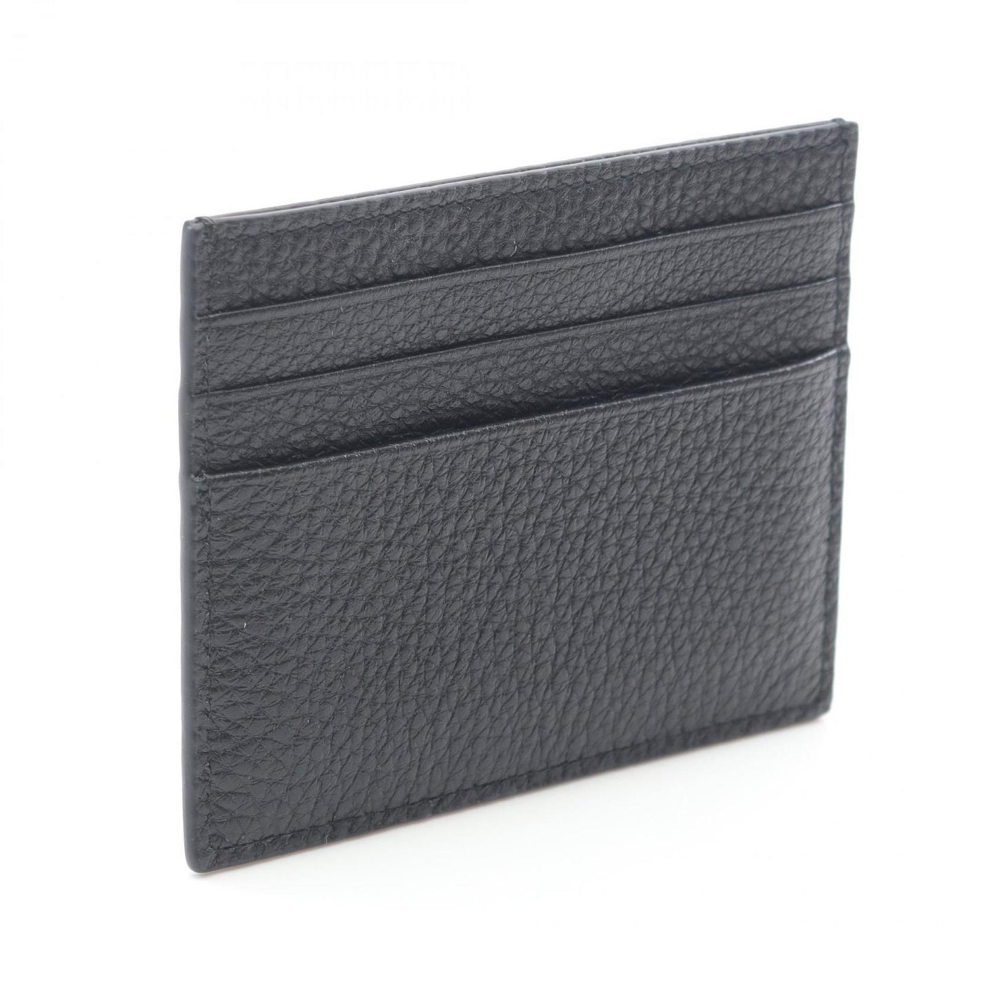 Prada Vit.Daino Trian Business Card Holder/Card Case Leather