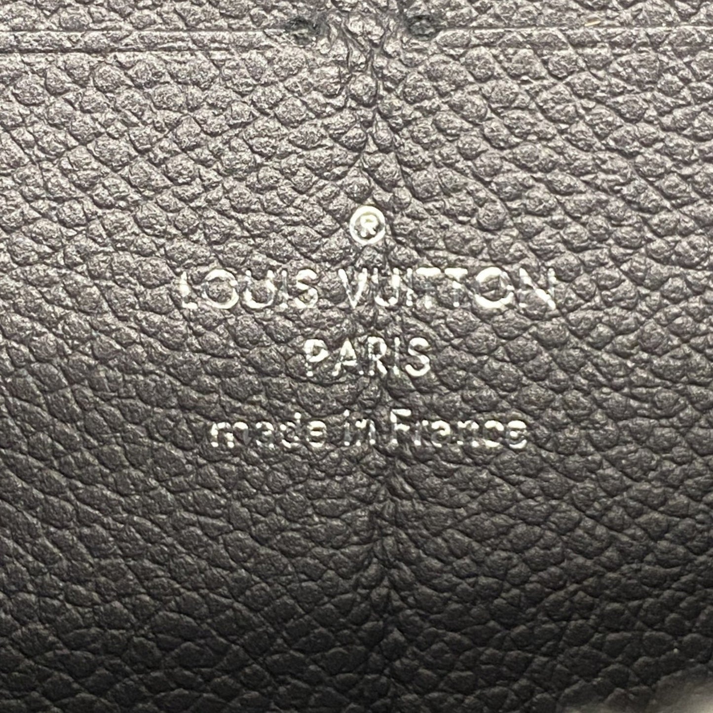 Louis Vuitton Monogram Empreinte Zippy Wallet M61442 Platine