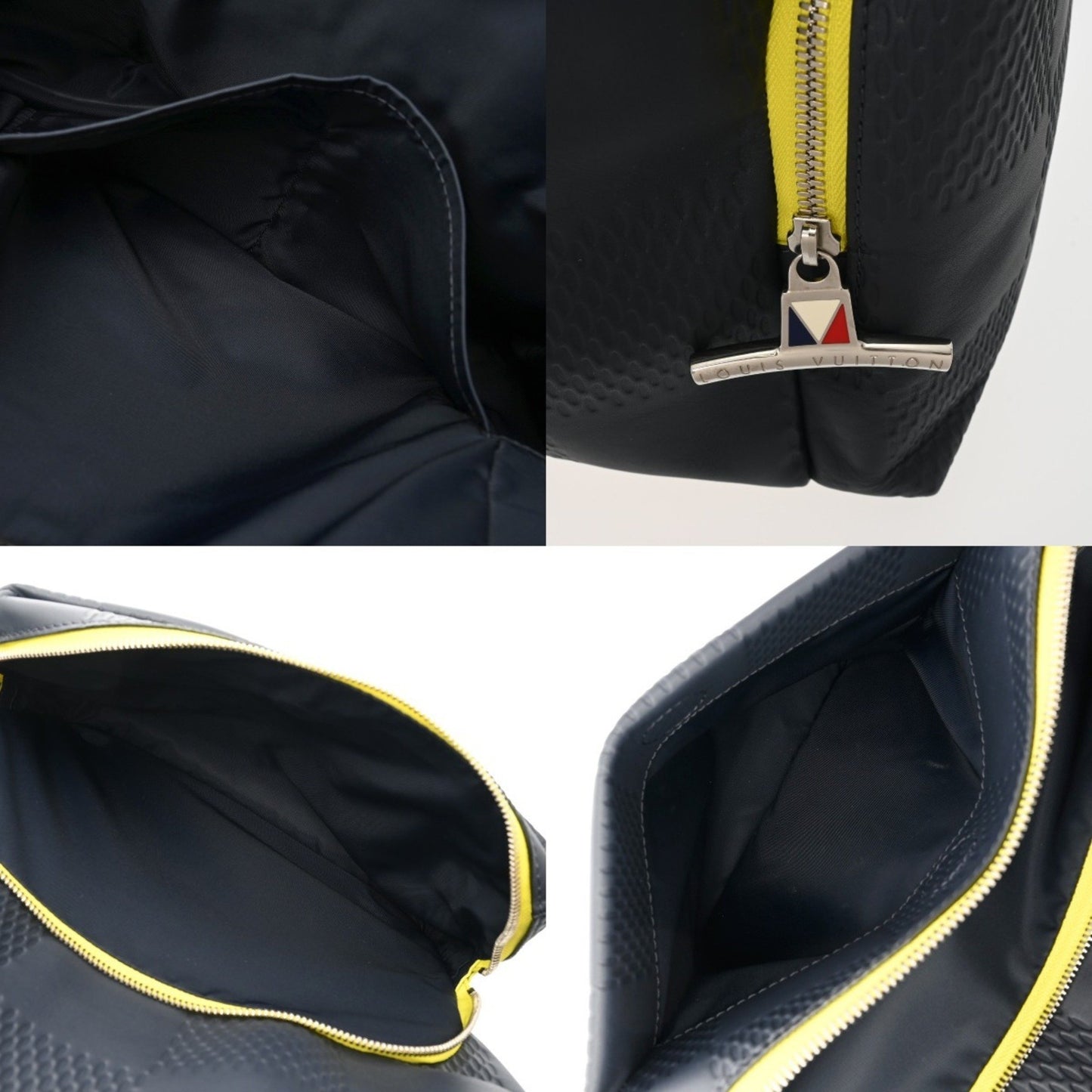 Louis Vuitton Damier Infini Apollo Backpack In Asphalt Blue