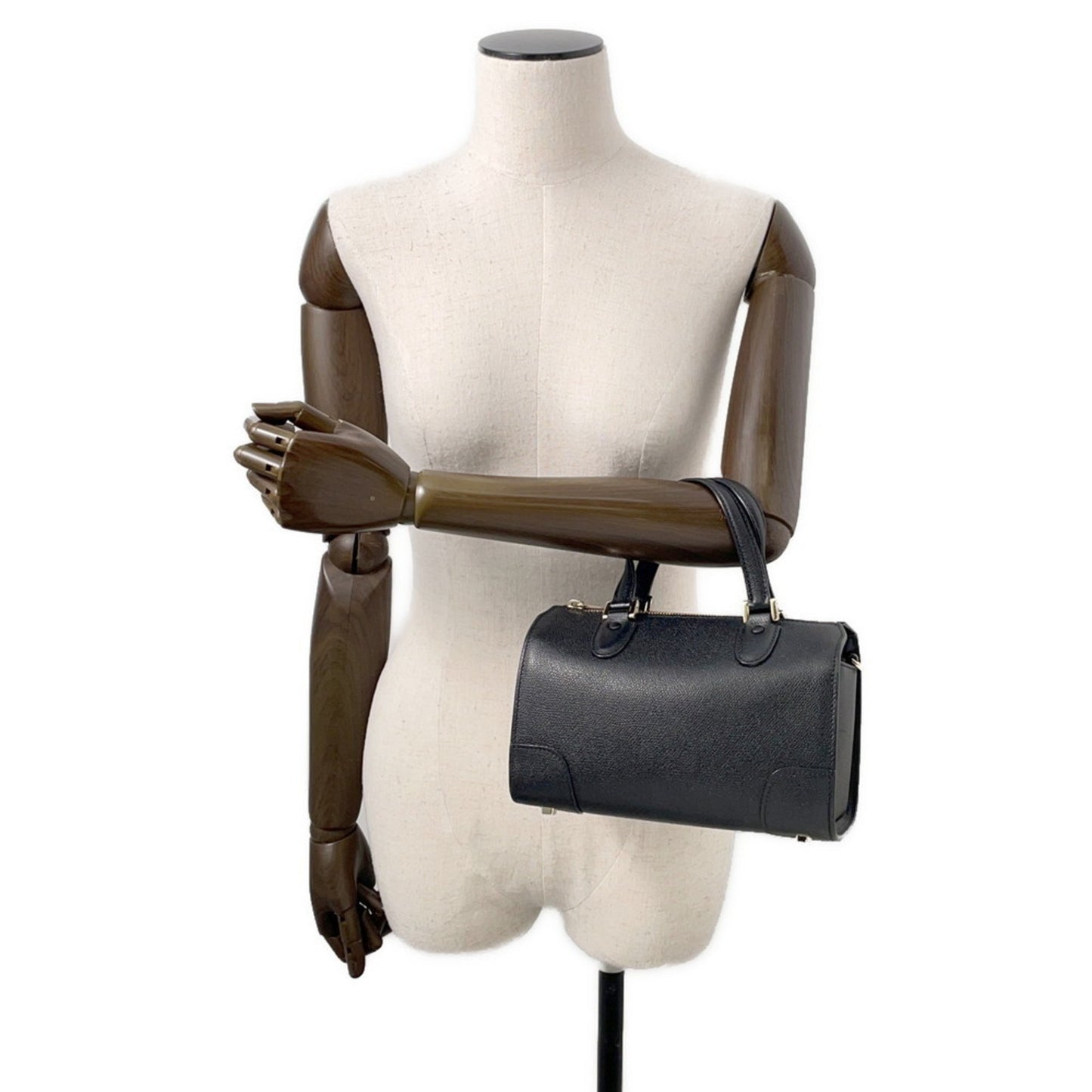 Valextra Handbag Babila Mini Leather Wbbb0031028Loc99Nn Shoulder Bag Black