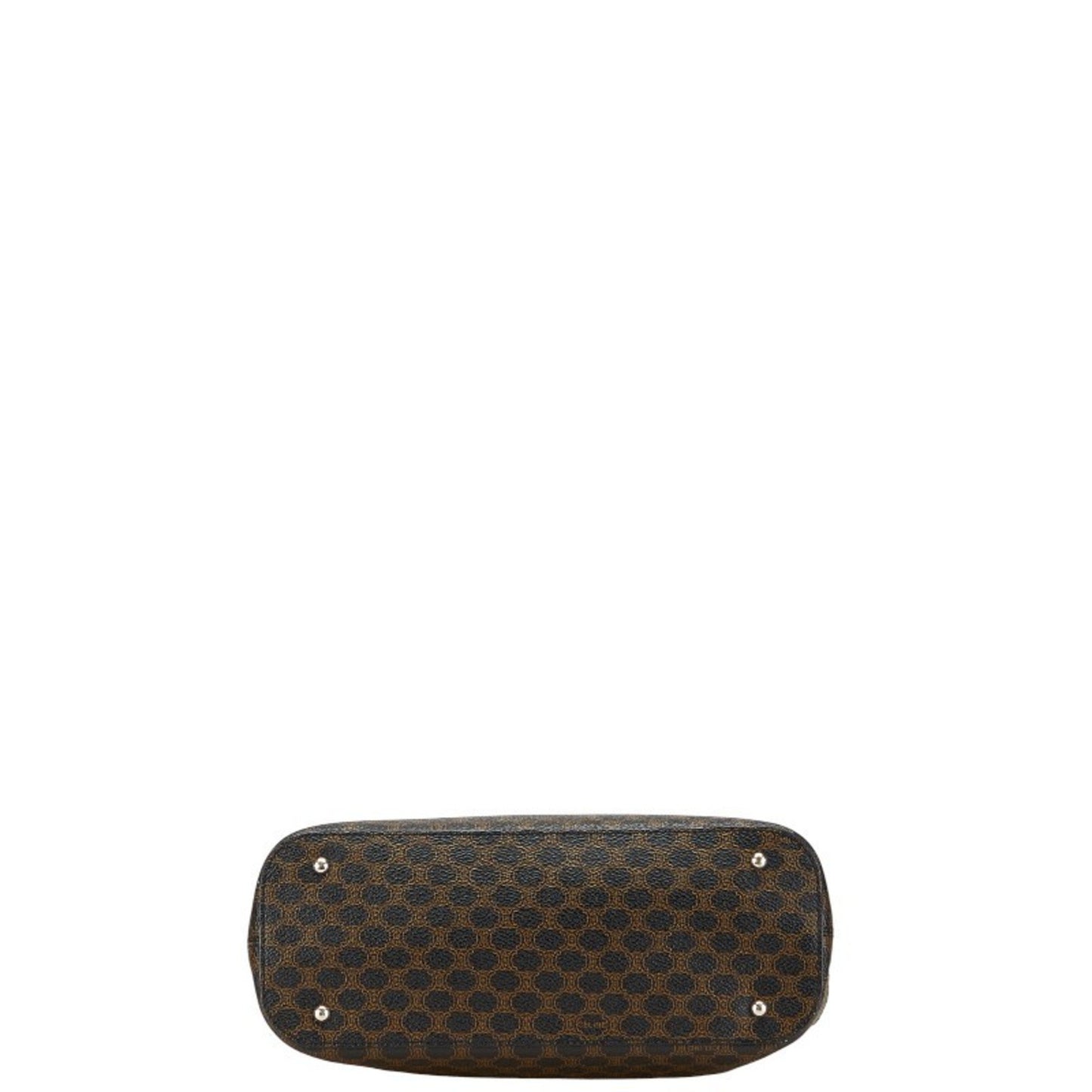 Celine Macadam Handbag In Black