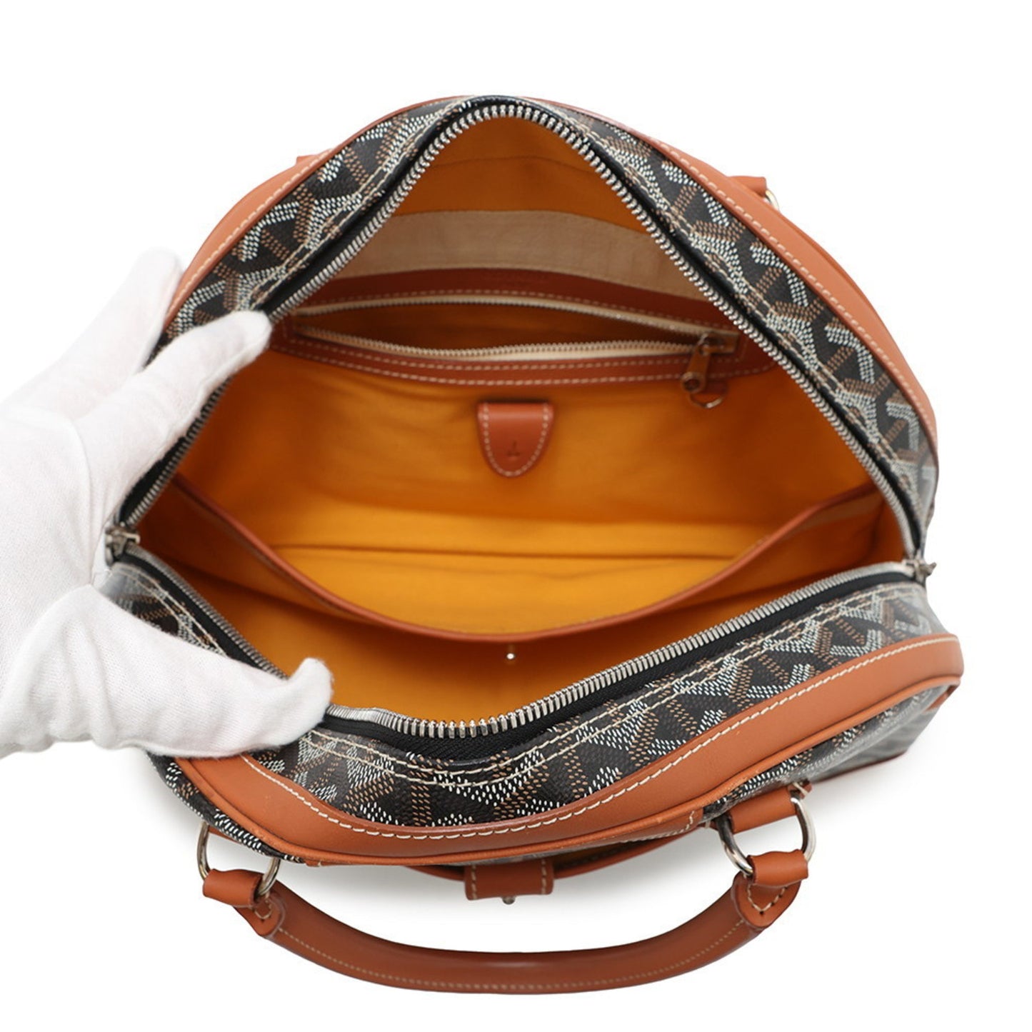 Goyard Saint Jeanne Leather Handbag Goyard