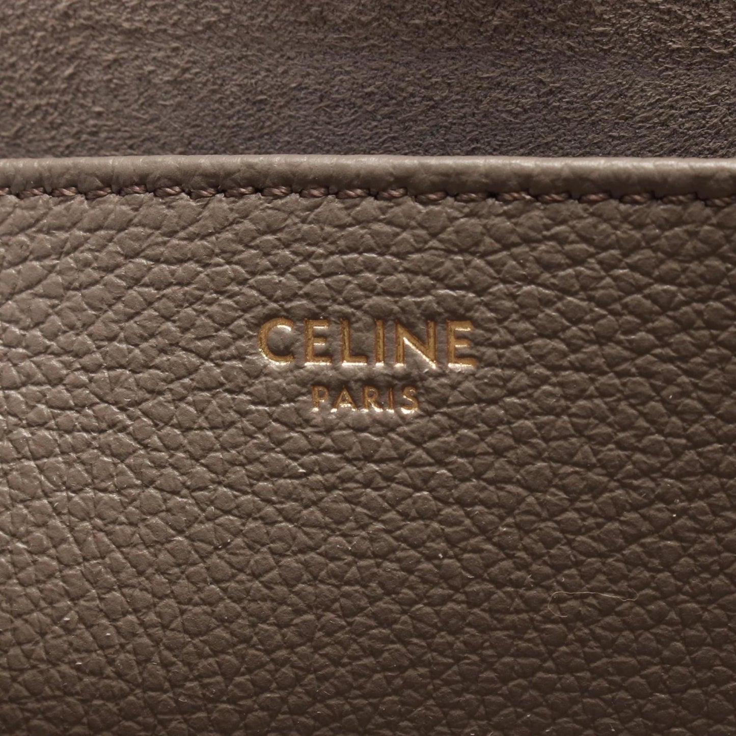 Celine Medium Cabas Anais Cuir Triomphe Tote Bag Leather