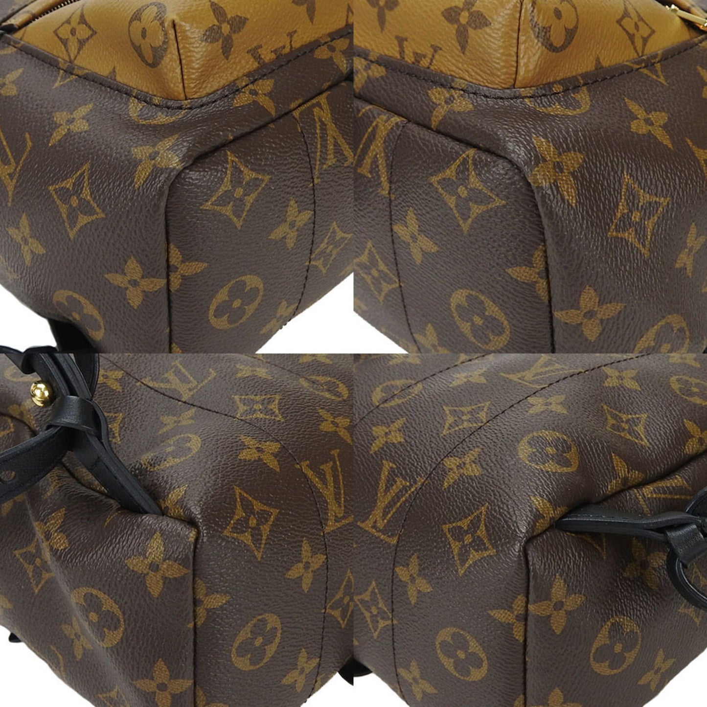 Louis Vuitton Rucksack Day Bag Palm Springs Backpack Pm Monogram Reverse M44870 Brown