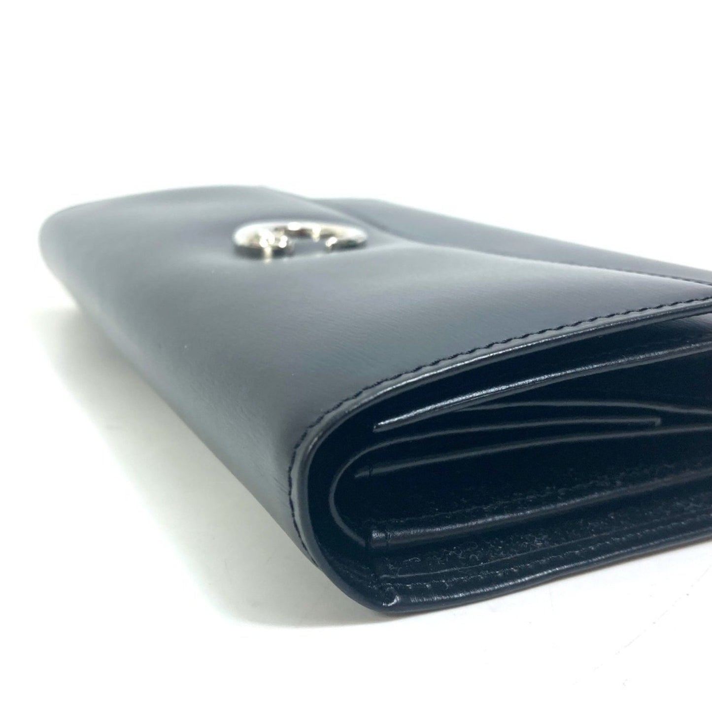 Cartier Panthre Tri-Fold Long Wallet Leather