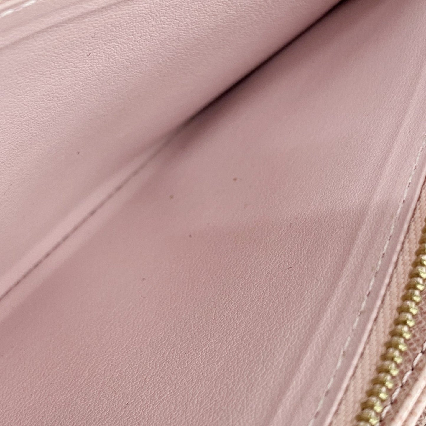 Louis Vuitton Damier Azur Zippy Wallet N63503 White Rose Ballerine