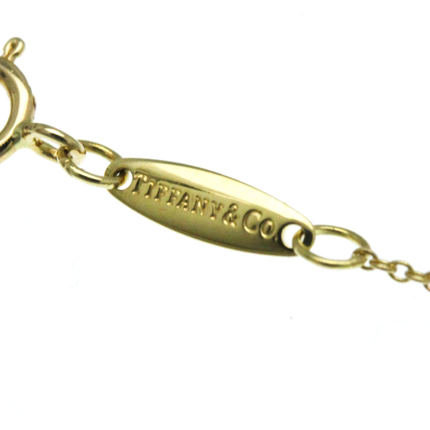 Tiffany Bean Necklace Extra Mini Yellow Gold (18K) No Stone Men