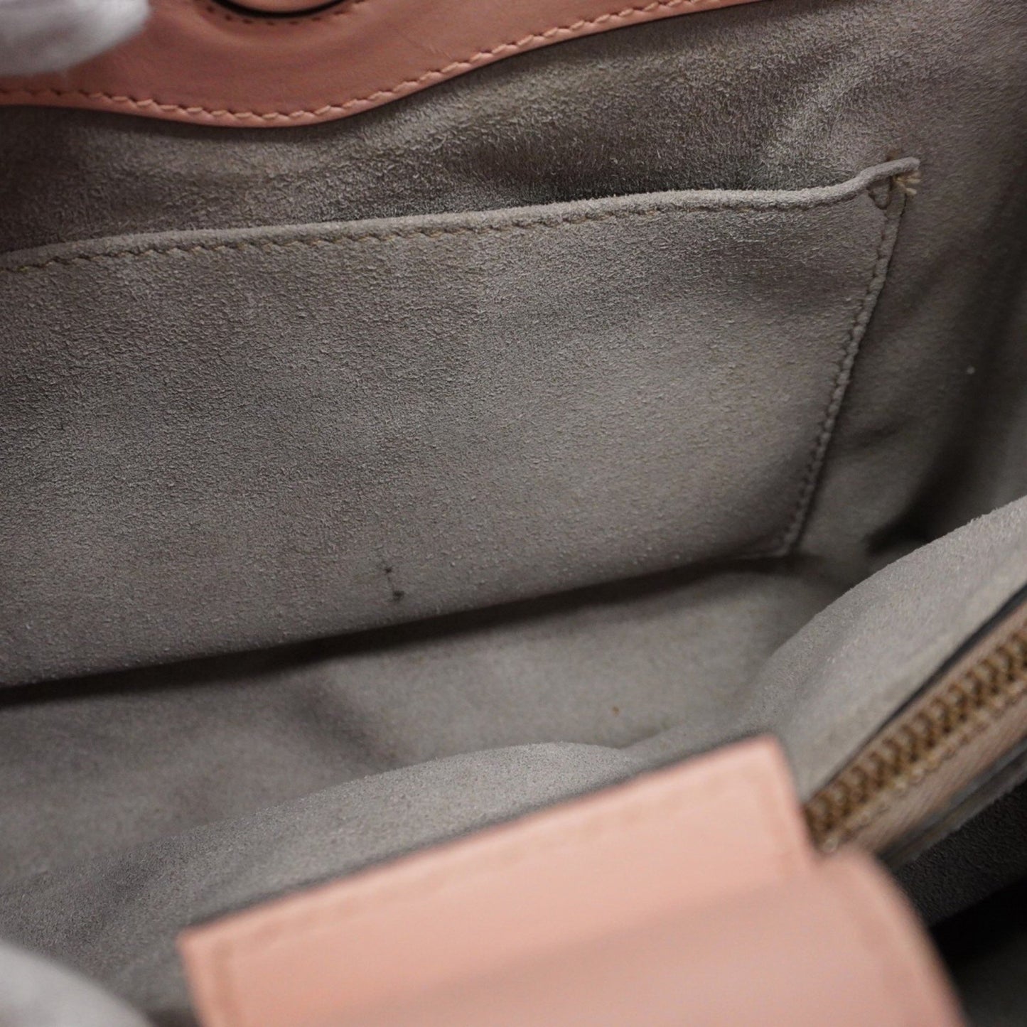 Gucci Gg Marmont Handbag 448054 In Pink Leather