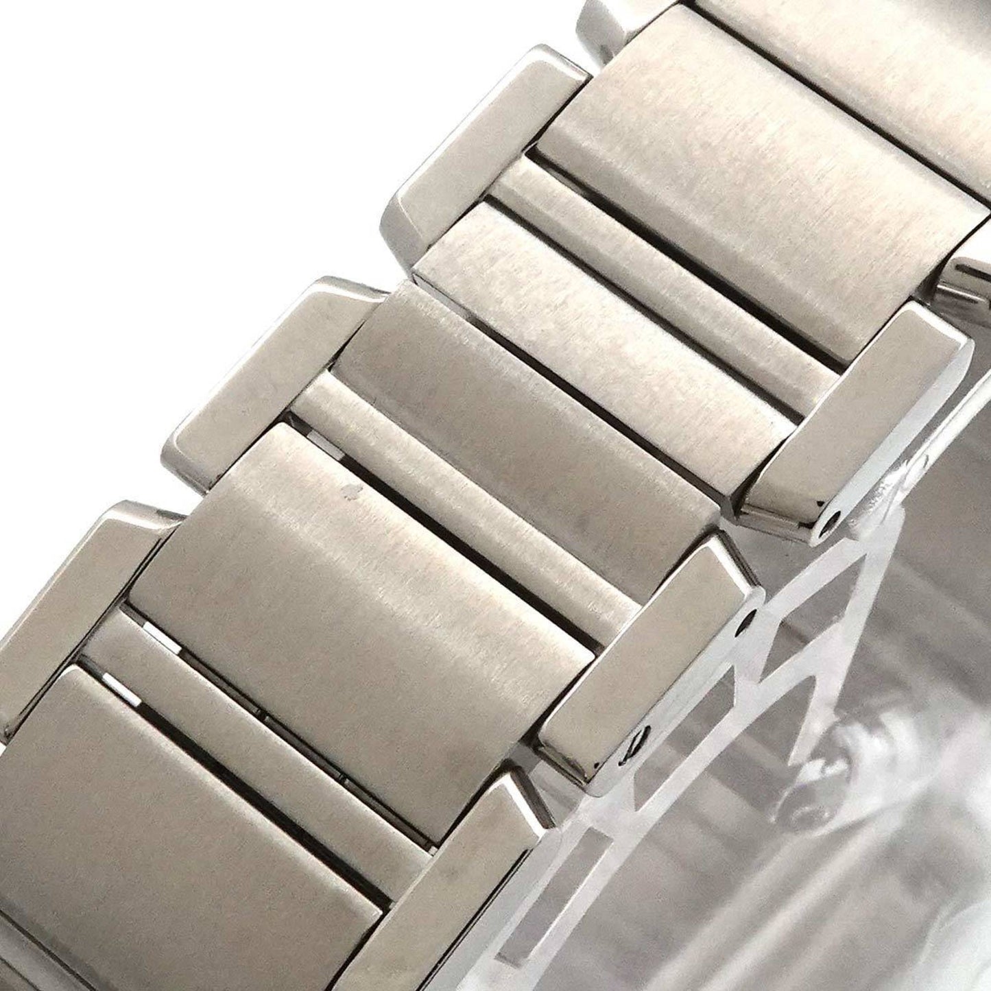 Cartier Tank Franaise Mm W51011Q3 Boys' Ivory Quartz Watch