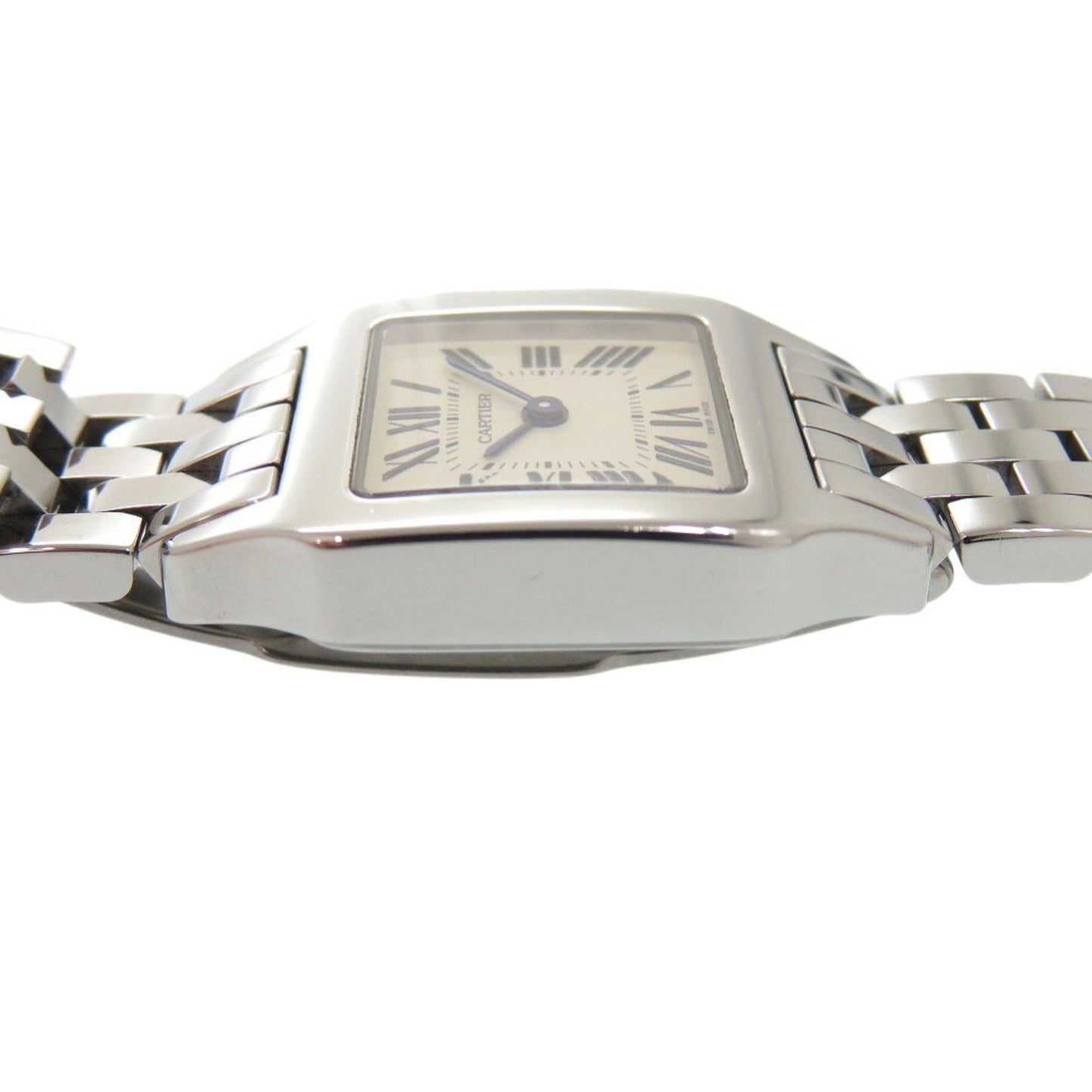 Cartier Santos Demoiselle W25064Z5 Stainless Steel White