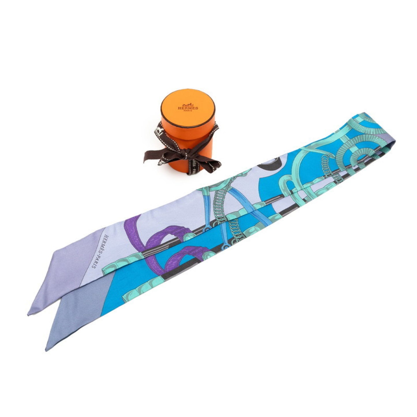 Herms Twilly Eperon D'Or Golden Spur Scarf