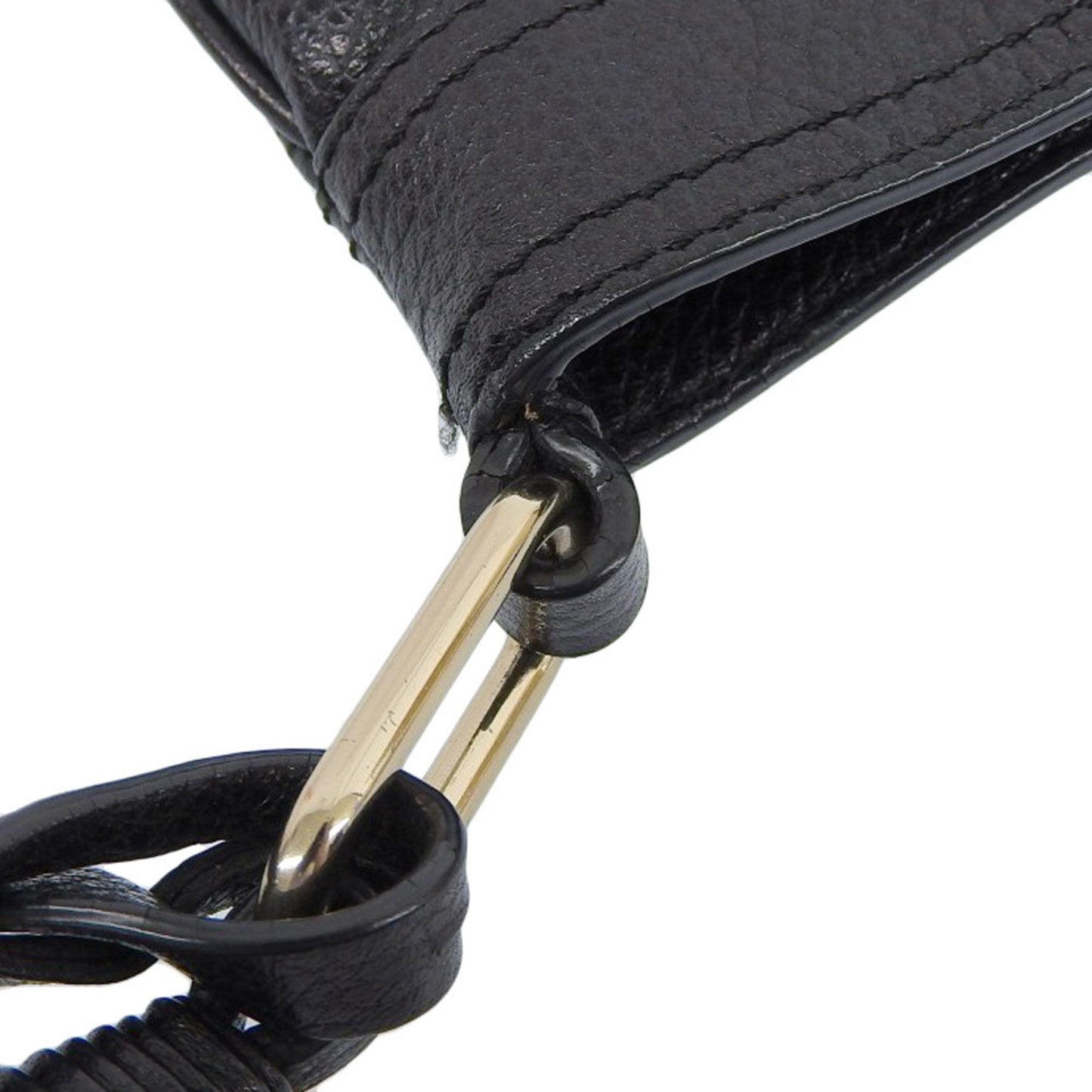 Anya Hindmarch Ribbon Bag Leather Black