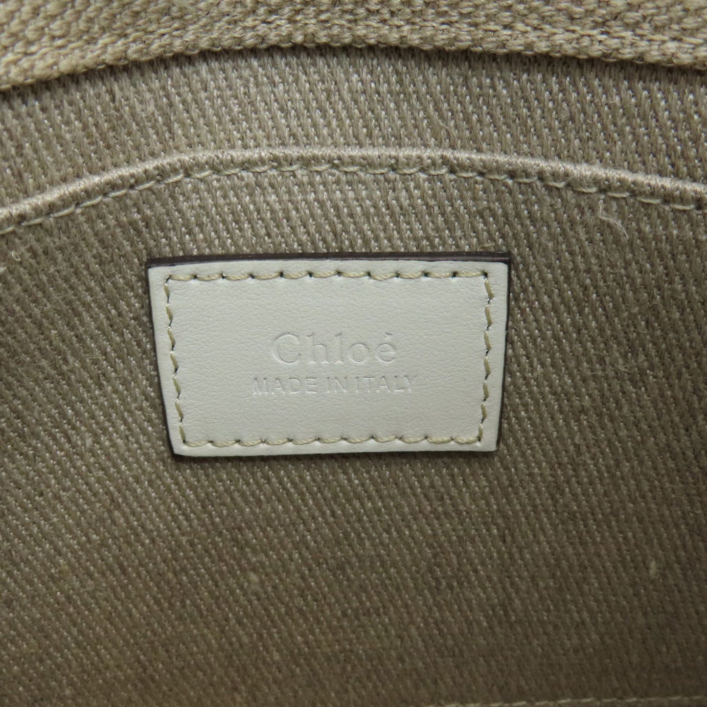 Chlo Chloe Woody Shoulder Bag Canvas