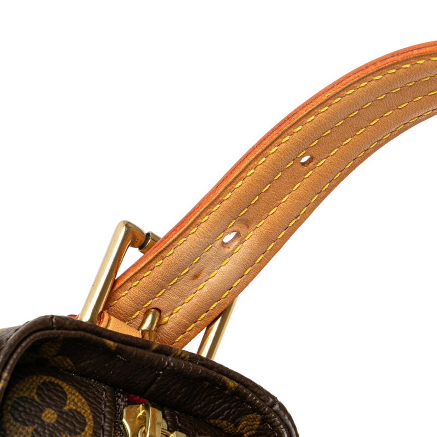 Louis Vuitton Monogram Viva Cite Mm One-Shoulder Bag M51164 Brown Pvc Leather