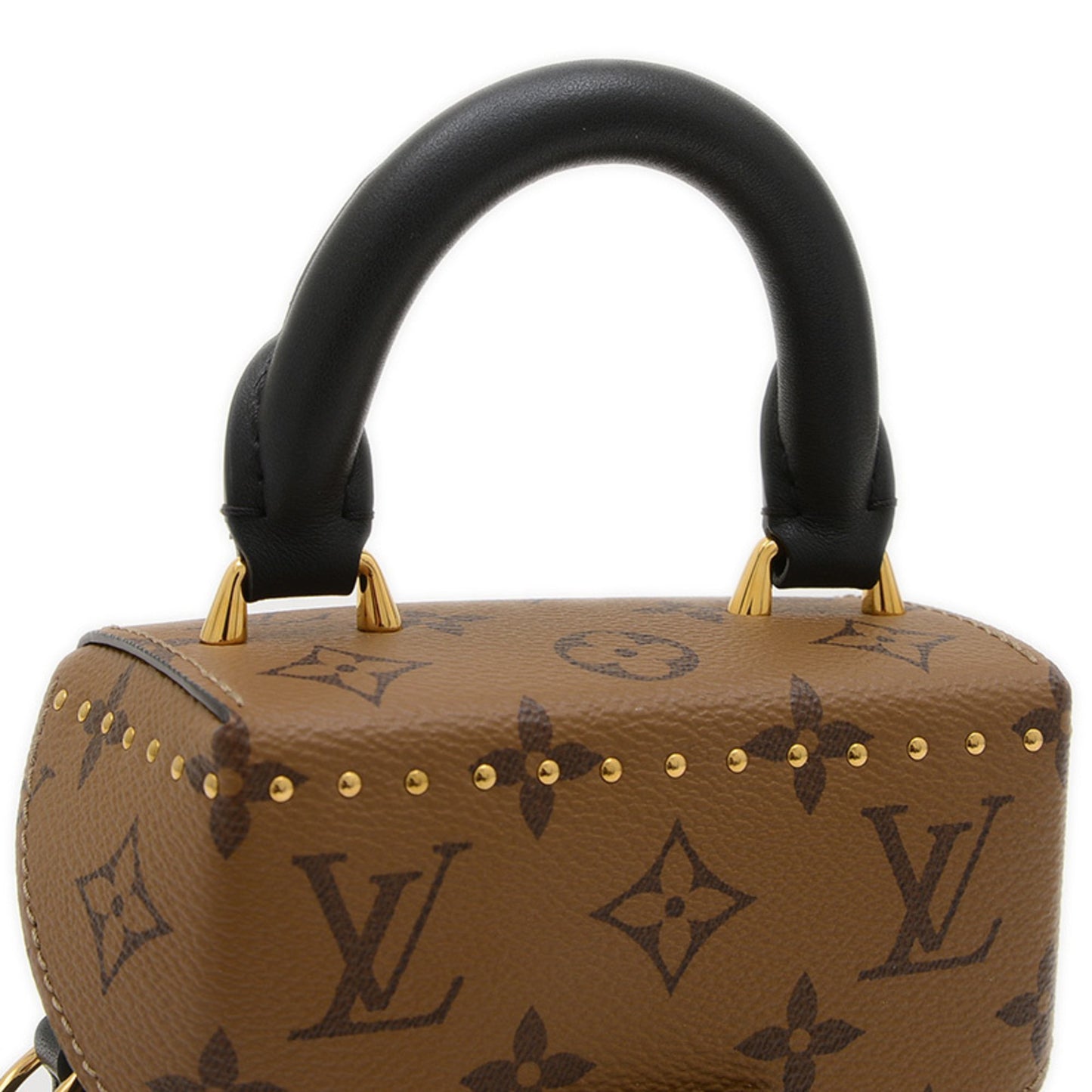 Louis Vuitton Monogram Reverse Camera Box 2Way Bag Handbag M82465 Bp