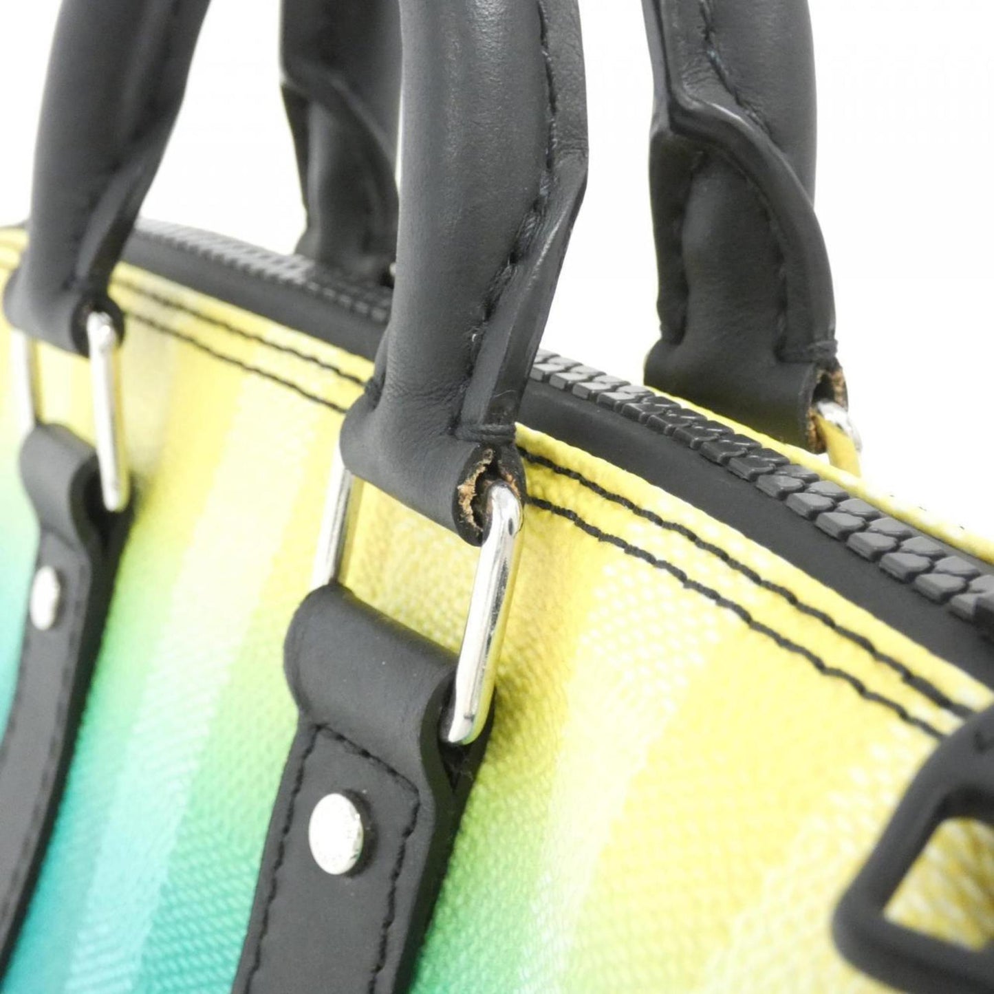 Louis Vuitton Day Break (Damier Stripe) Keepall Xs M59949 Boston Bag