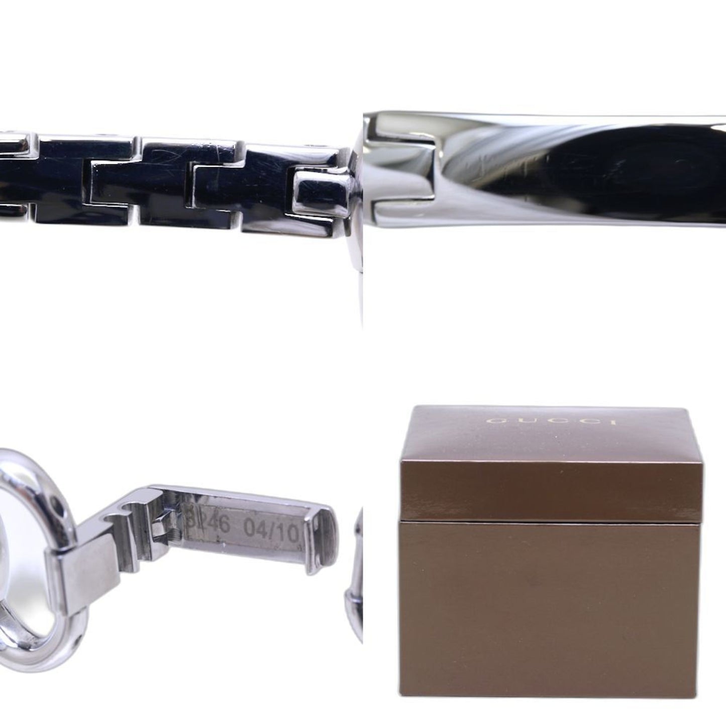 Gucci Tornavoni 4P Diamond Ya120509 120 Stainless Steel
