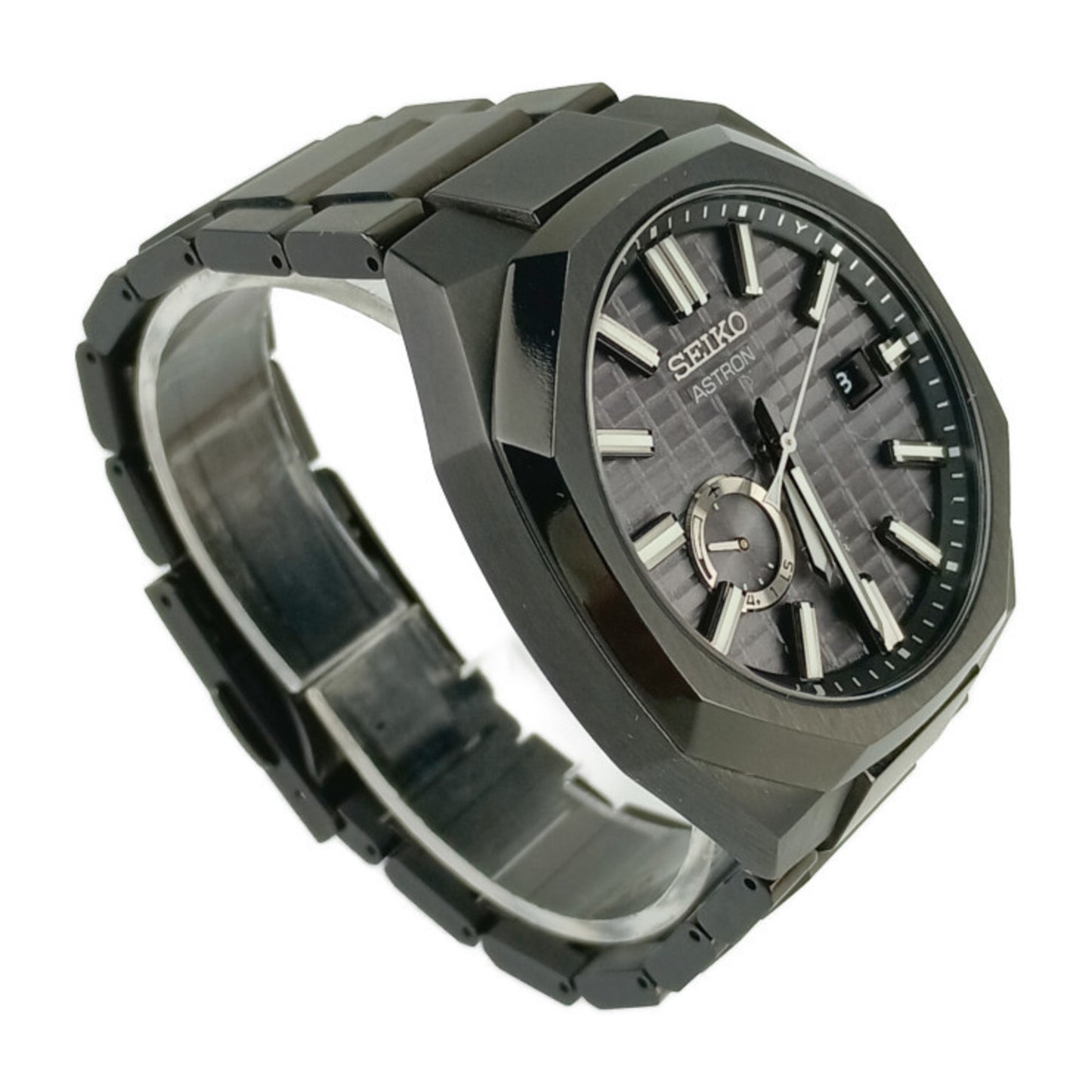 Seiko Astron Nexter Series Watch 3X62-0Aa0 Sbxd015 Black Dial Ti