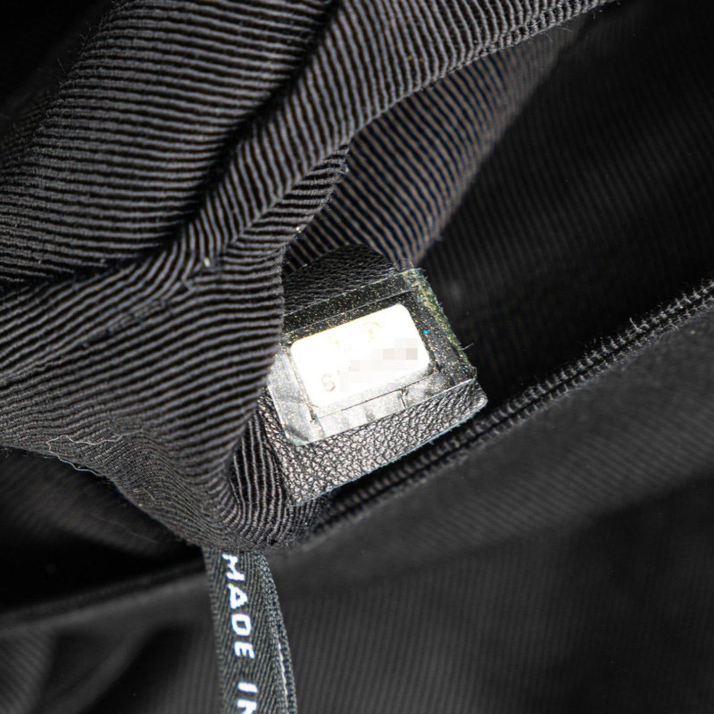 Chanel 2.55 Chocobar Chain Shoulder Bag In Black Lambskin