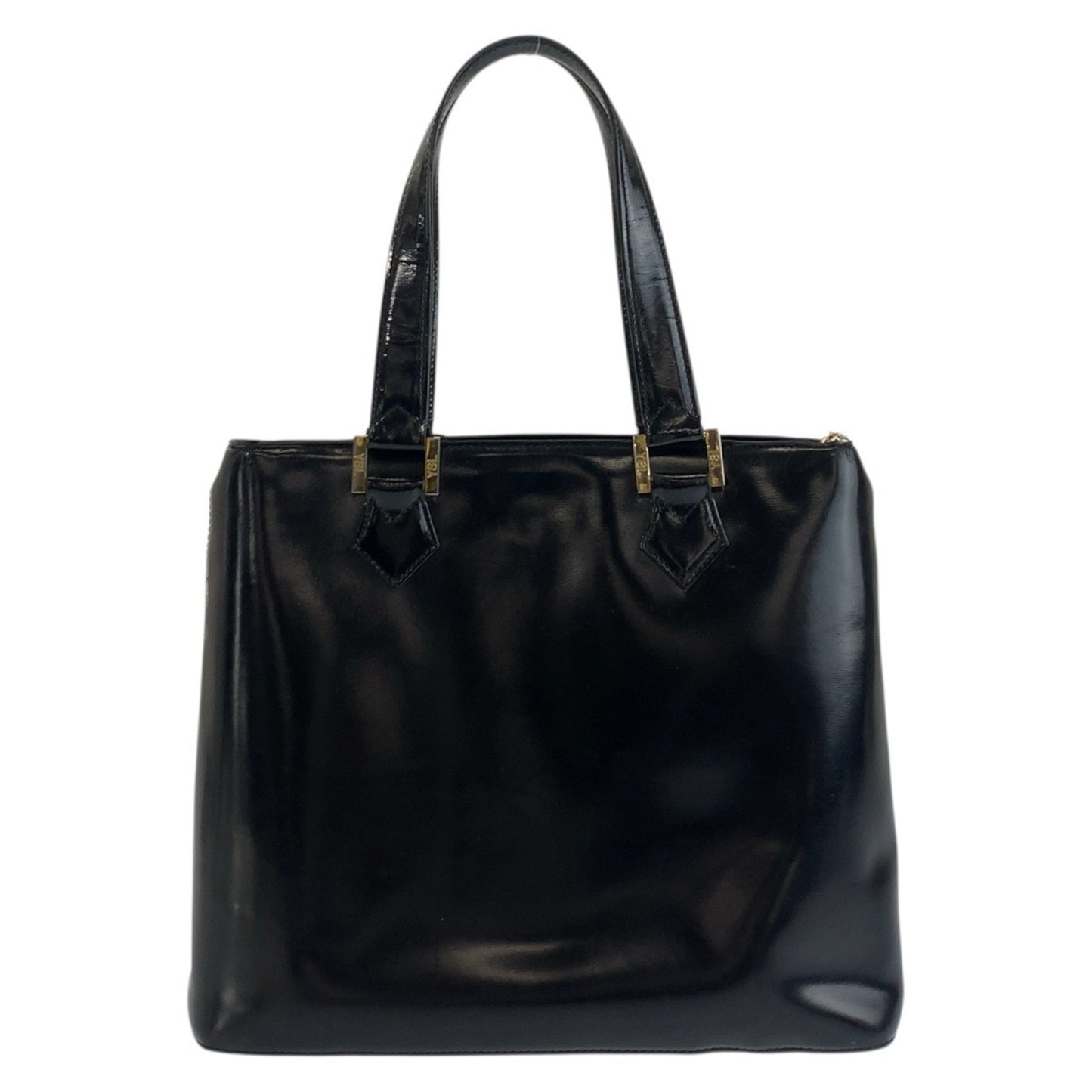 Yves Saint Laurent Vintage Ysl Black Leather Handbag