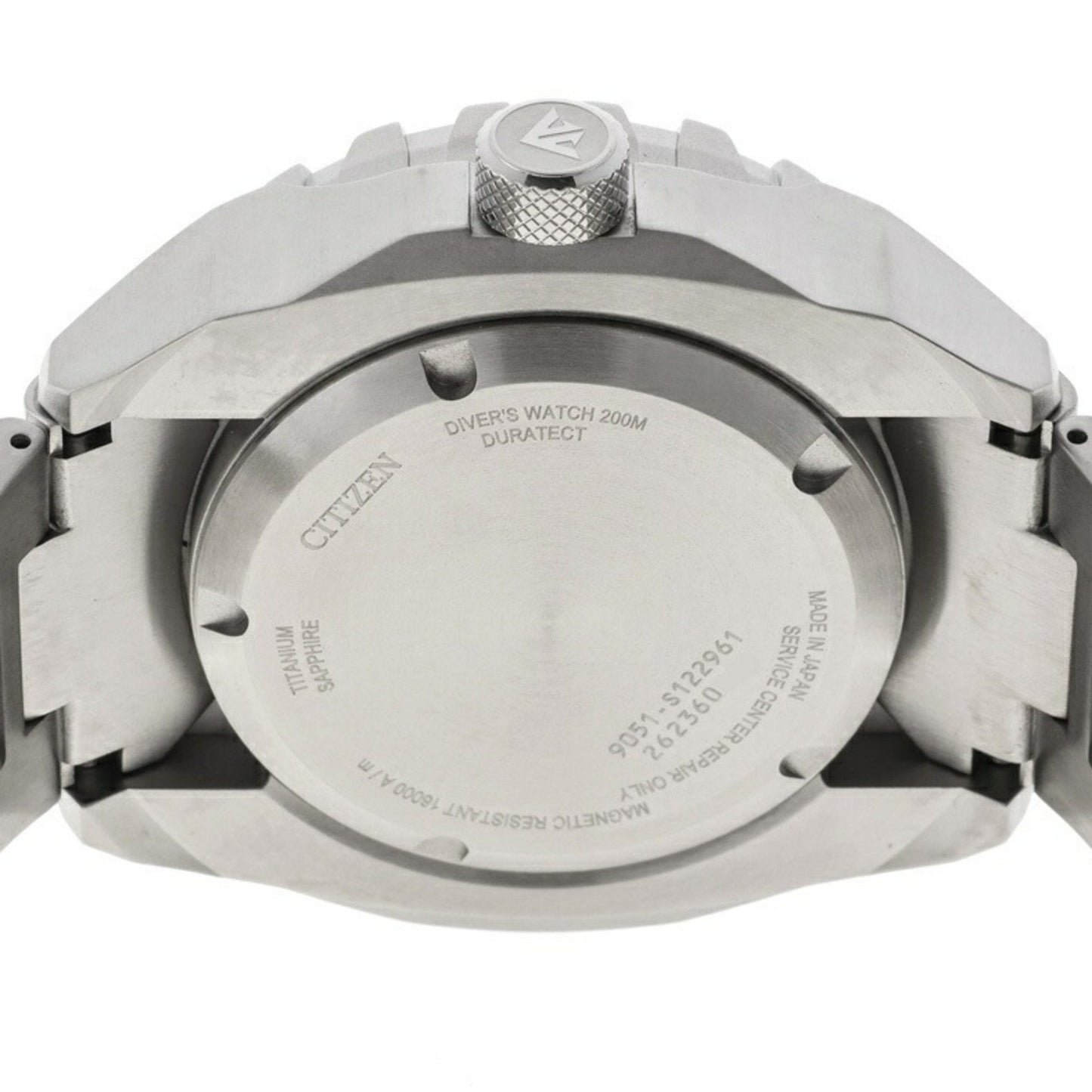 Citizen Promaster Marine Mechanical Diver 200M Nb6004-83E 9051-S122961 Grey Automatic Watch A-158546